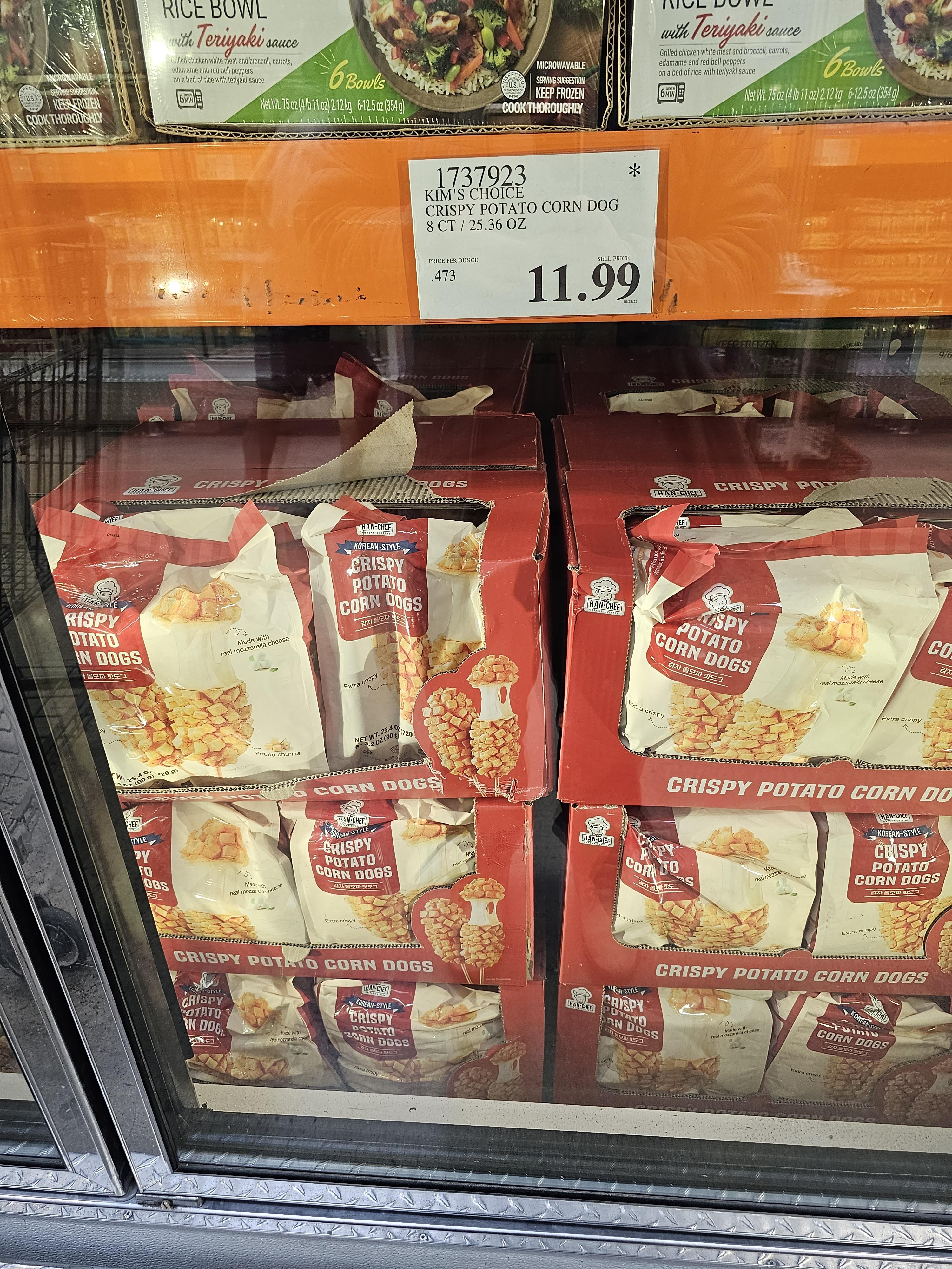 How are the crispy potato corn dogs? r/Costco