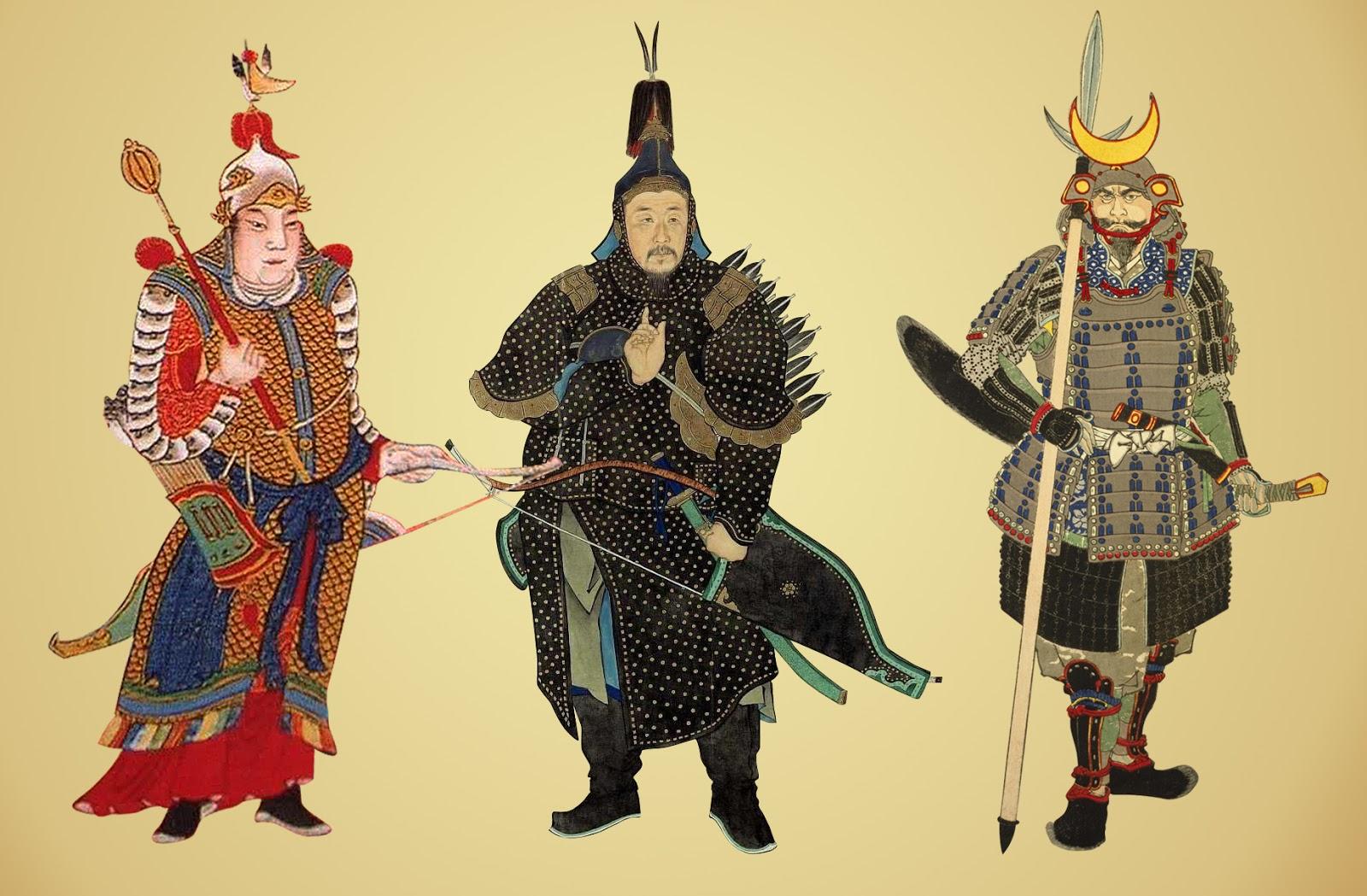 Ming Dynasty, Qing Dynasty, Samurai Warrior Armor r/easternsunrisingart