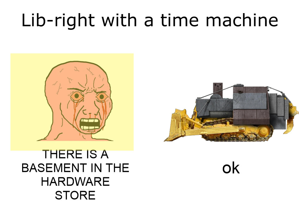 yellow time machine