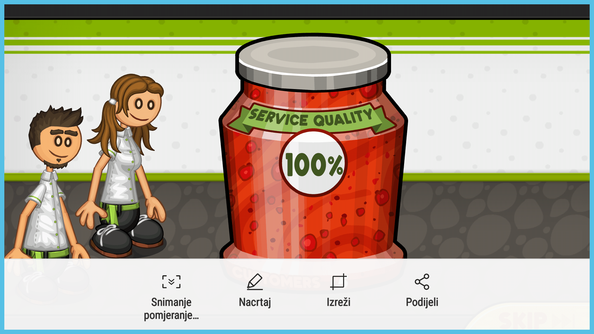 The last leval of papas pastaria tripskum