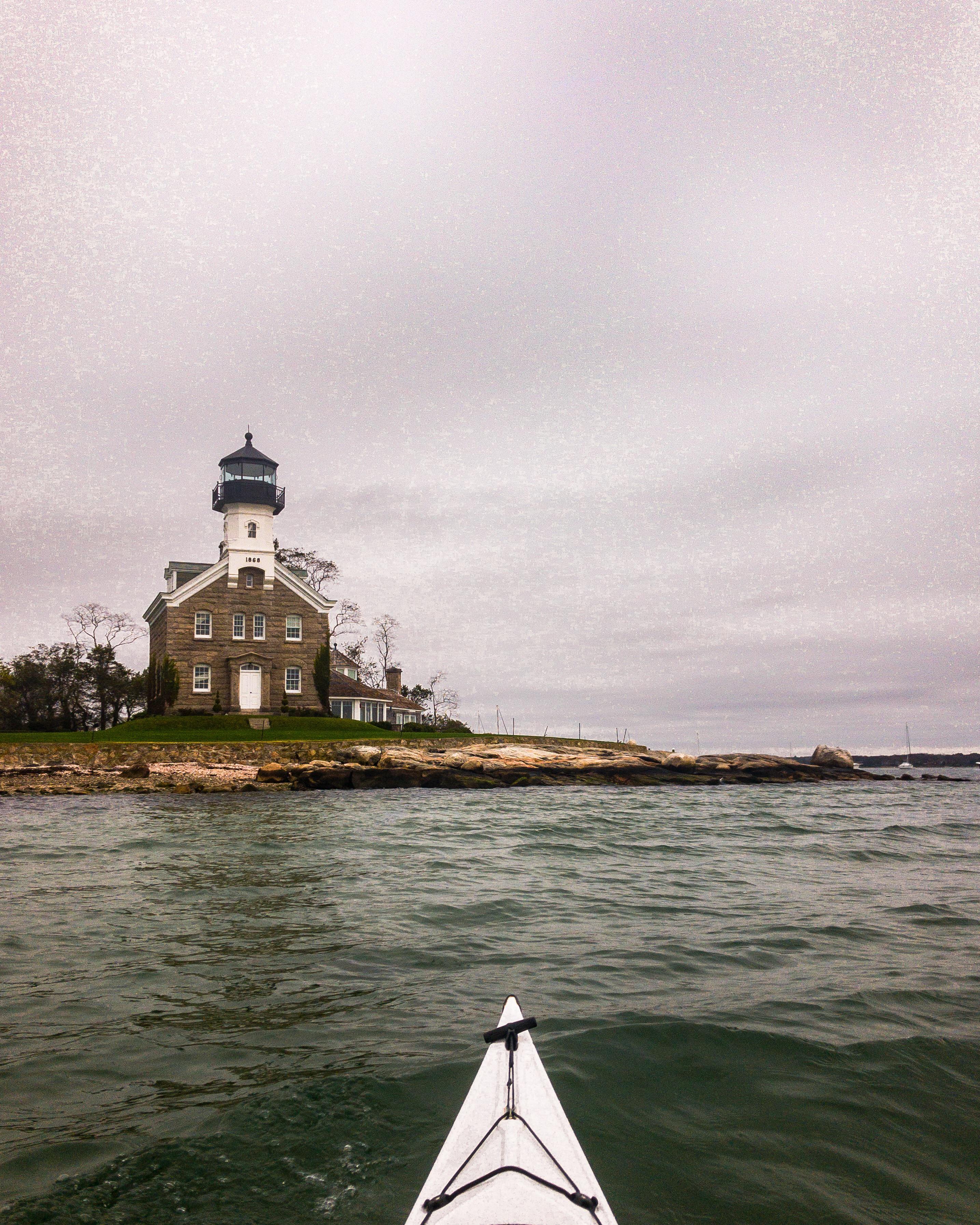 Point Lighthouse; 1 of 19 CT shoreline lighthouses from my kayak