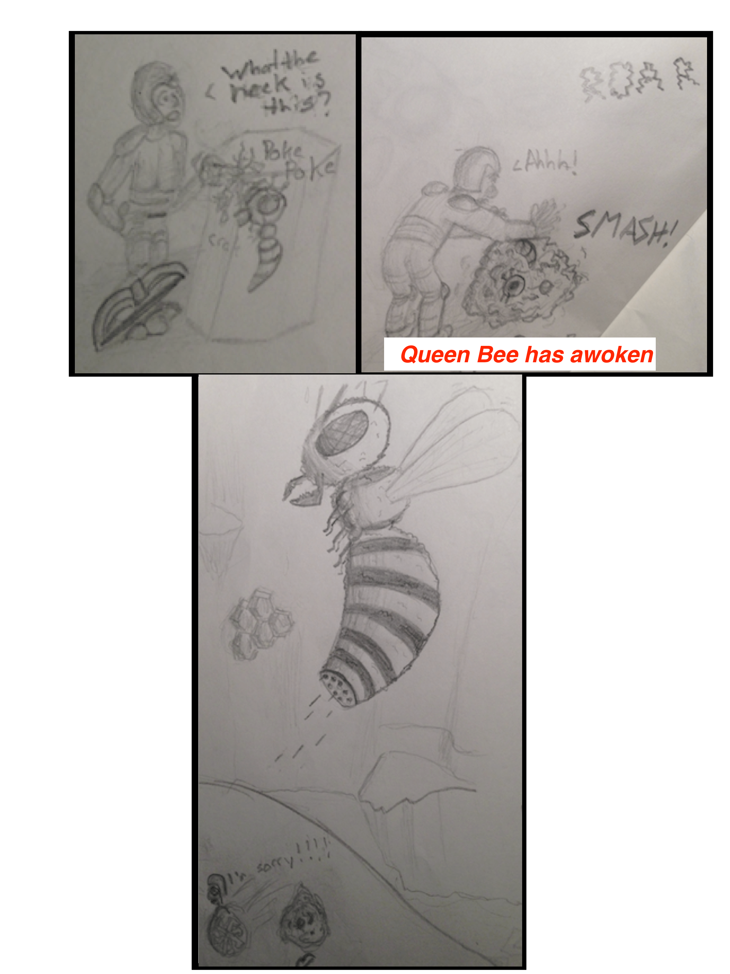 Everyone's first experience with a bee hive : r/Terraria