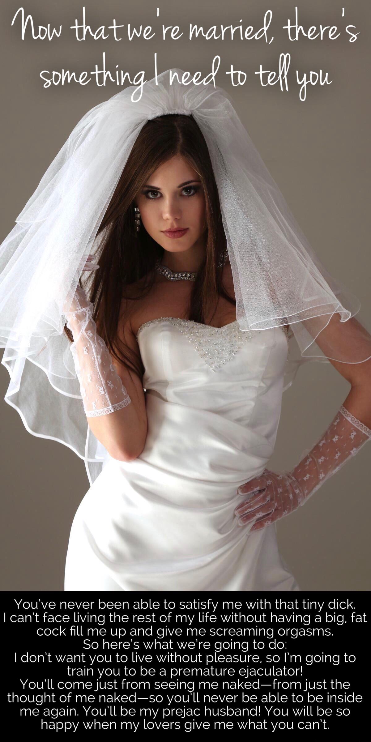 Wedded bliss r/Prematurefetish
