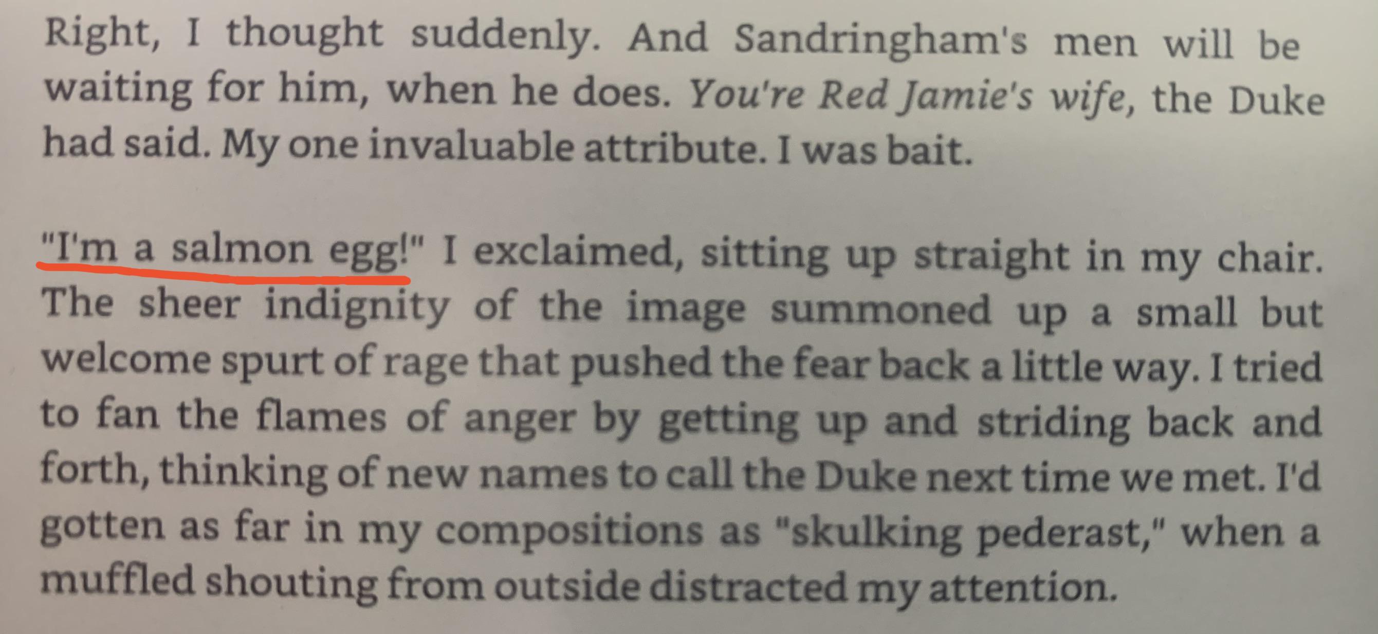 Meaning of "salmon egg" as an expression? r/grammar