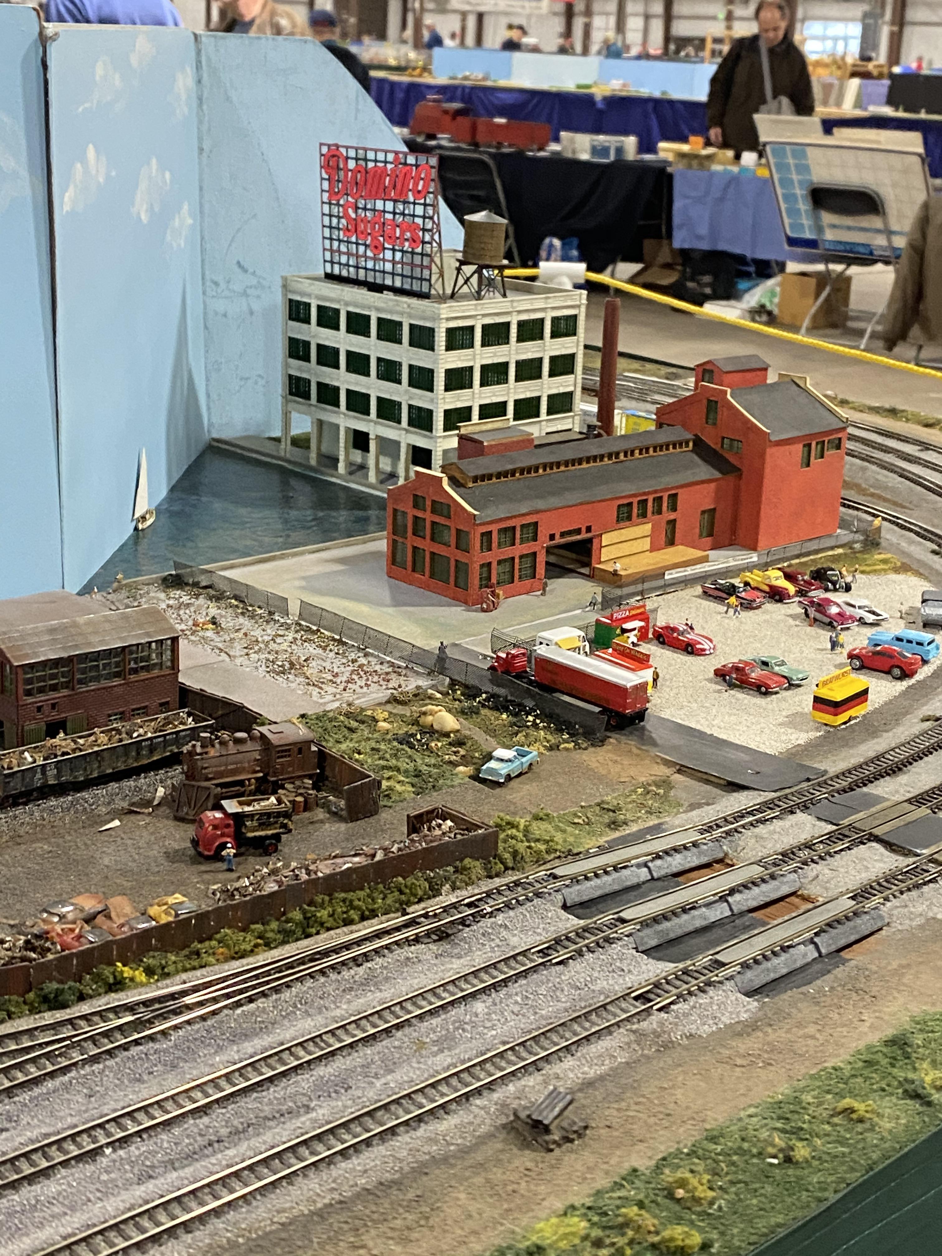 Domino Sugar getting some love at Great Scale Model Train Show in
