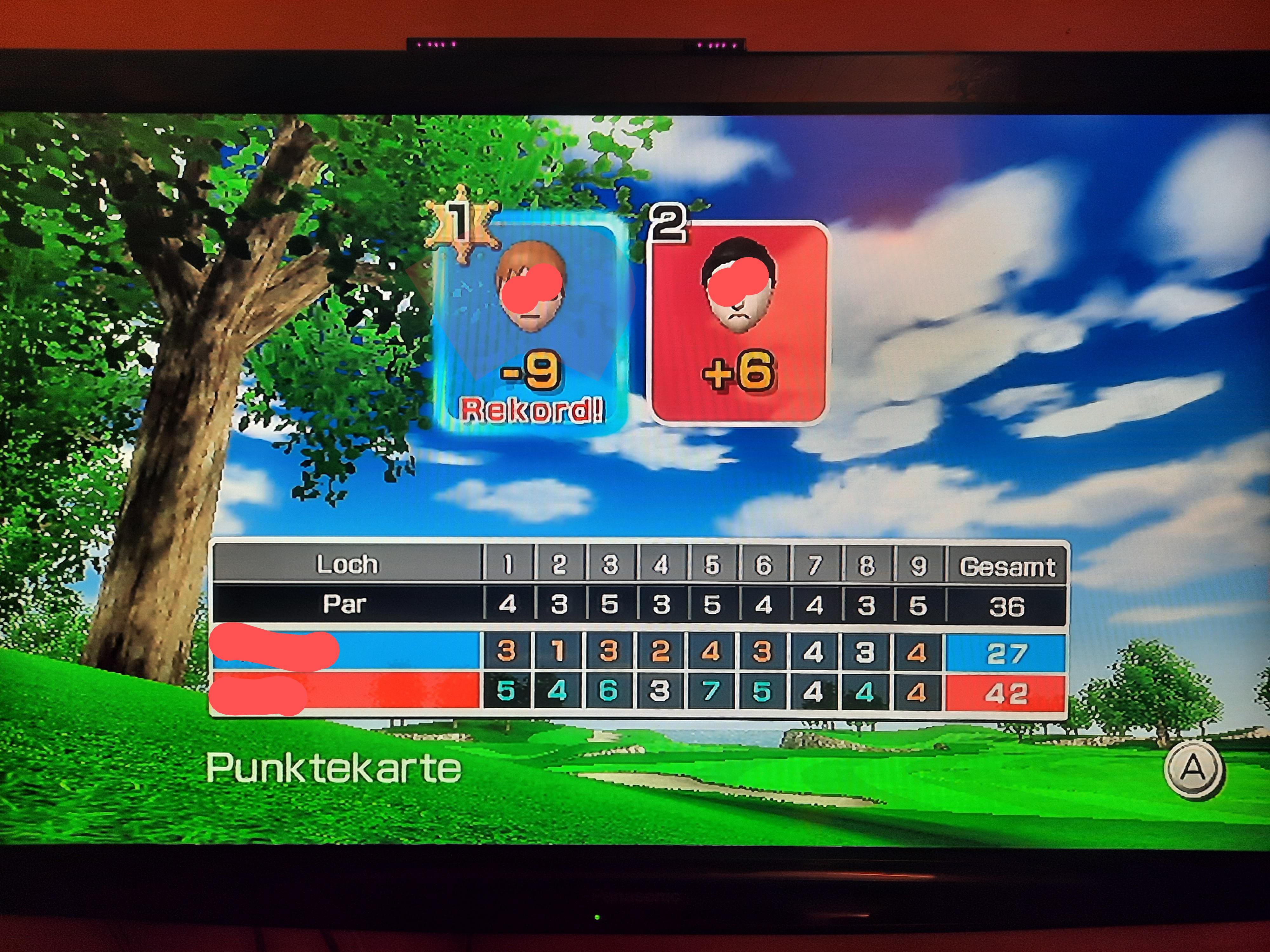 Just got my first hole in one on wii sports golf tonight after 15 years
