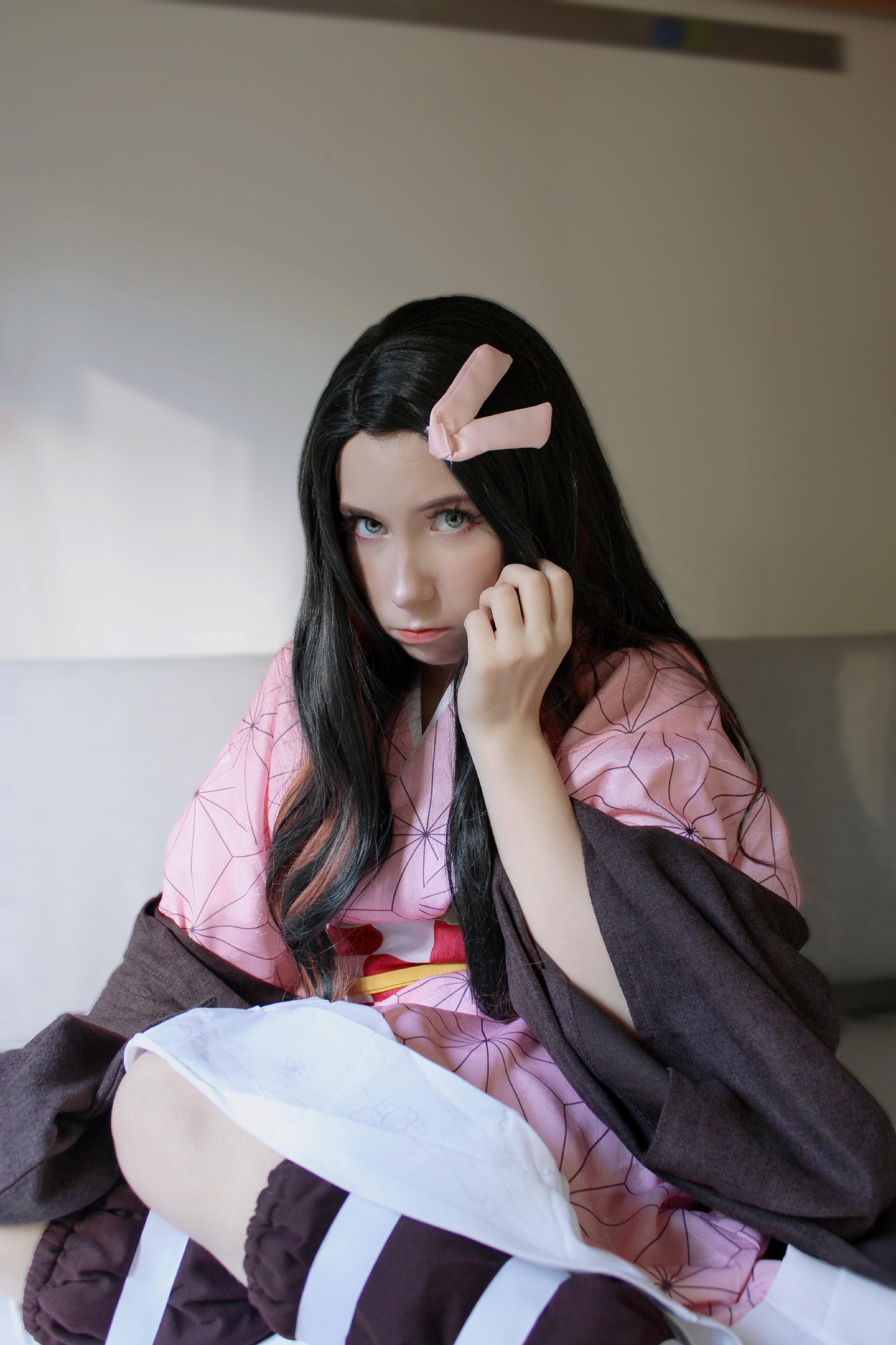 Nezuko Cosplay by lilmoonfairy (me) r/Nezuko
