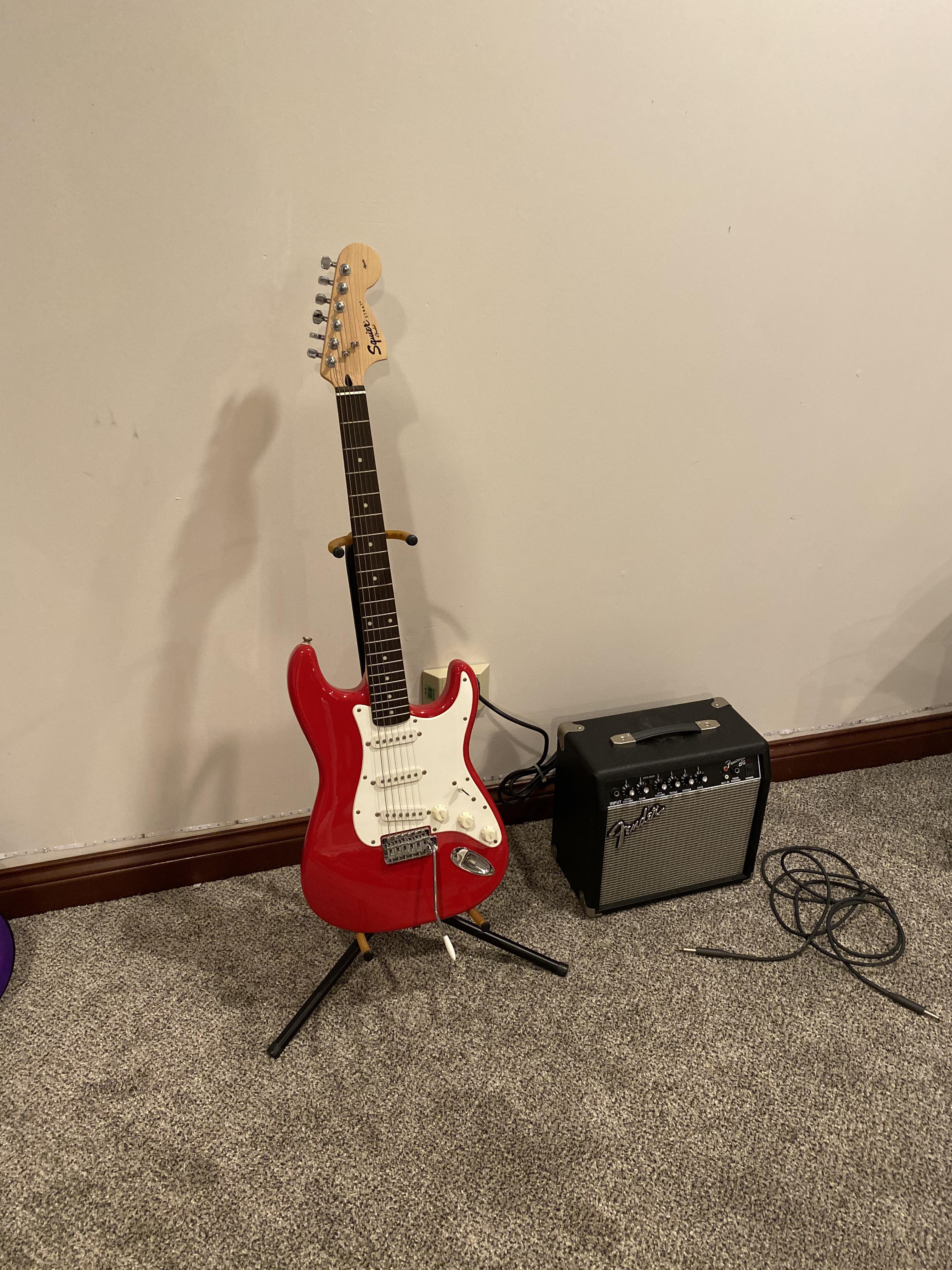 just bought my first electric guitar from facebook marketing for 175