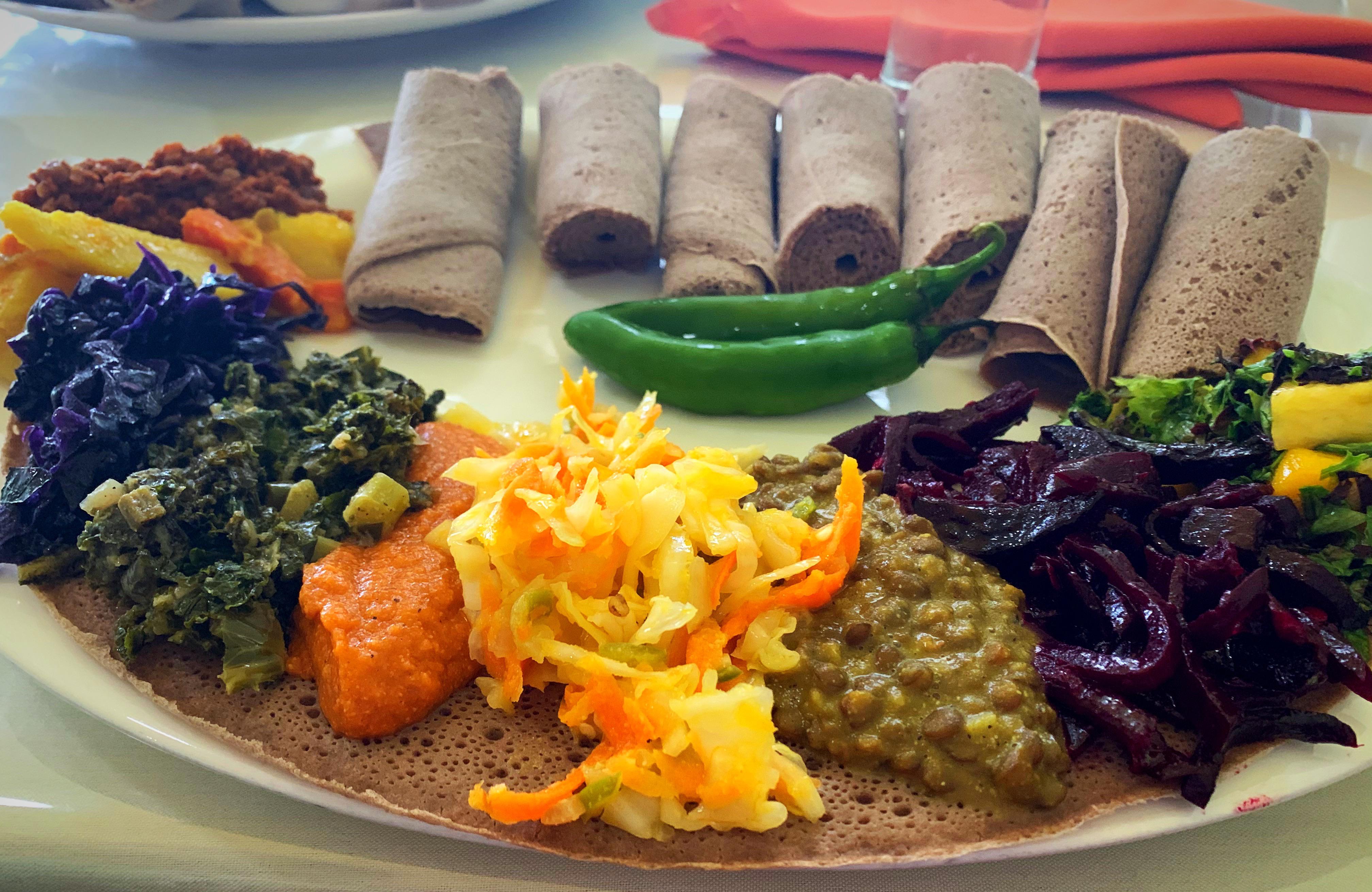 New Ethiopian restaurant opened up in town. So happy I could cry. r