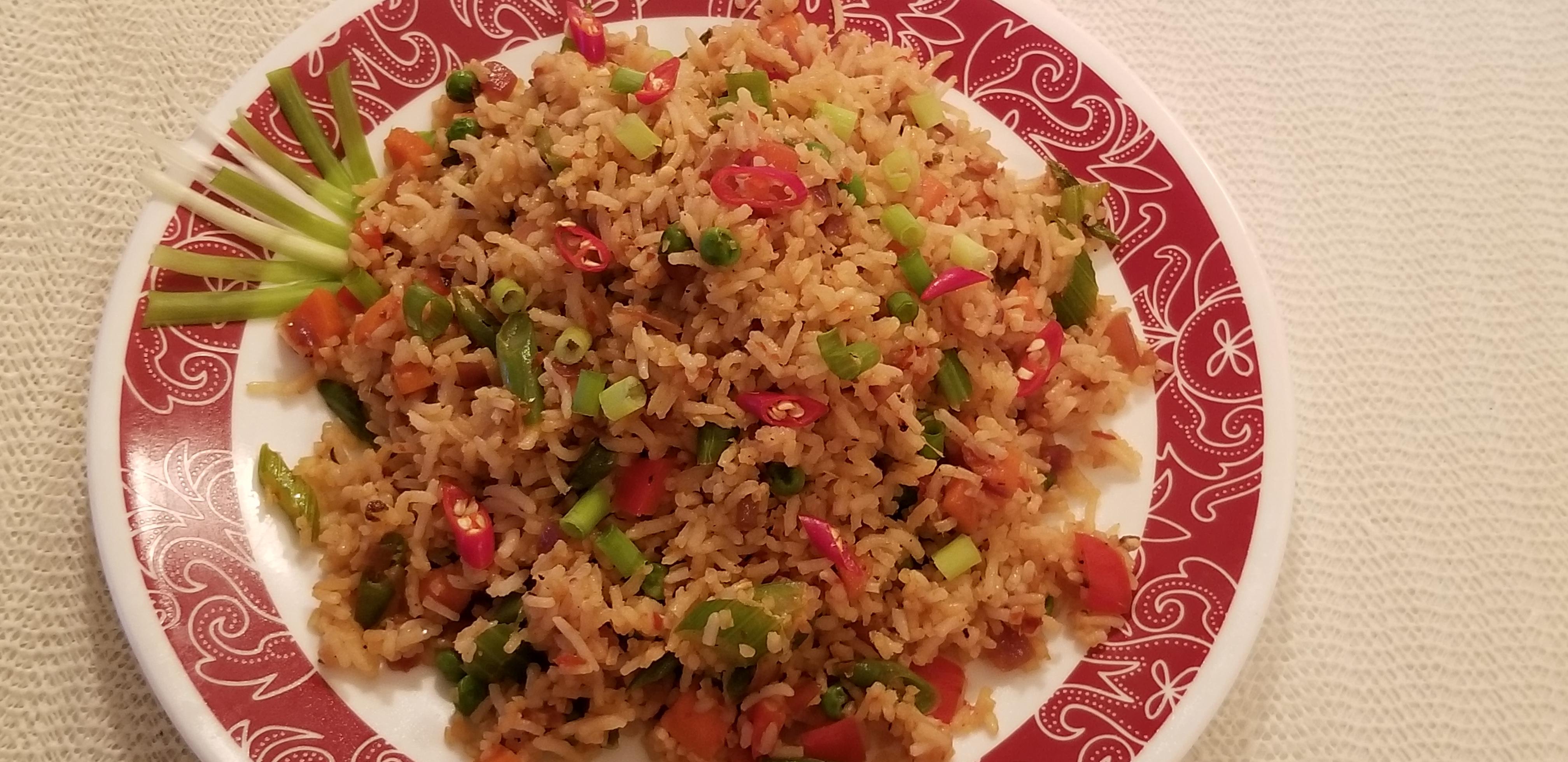 Sichuan or Szechuan Fried Rice Recipe recipes