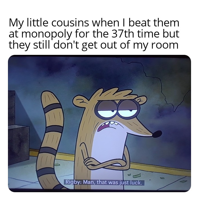 Season one episode two of regular show meme