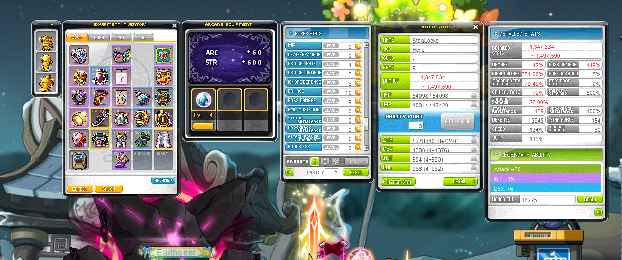 Just got back into Maple after a few years. I tried watching some