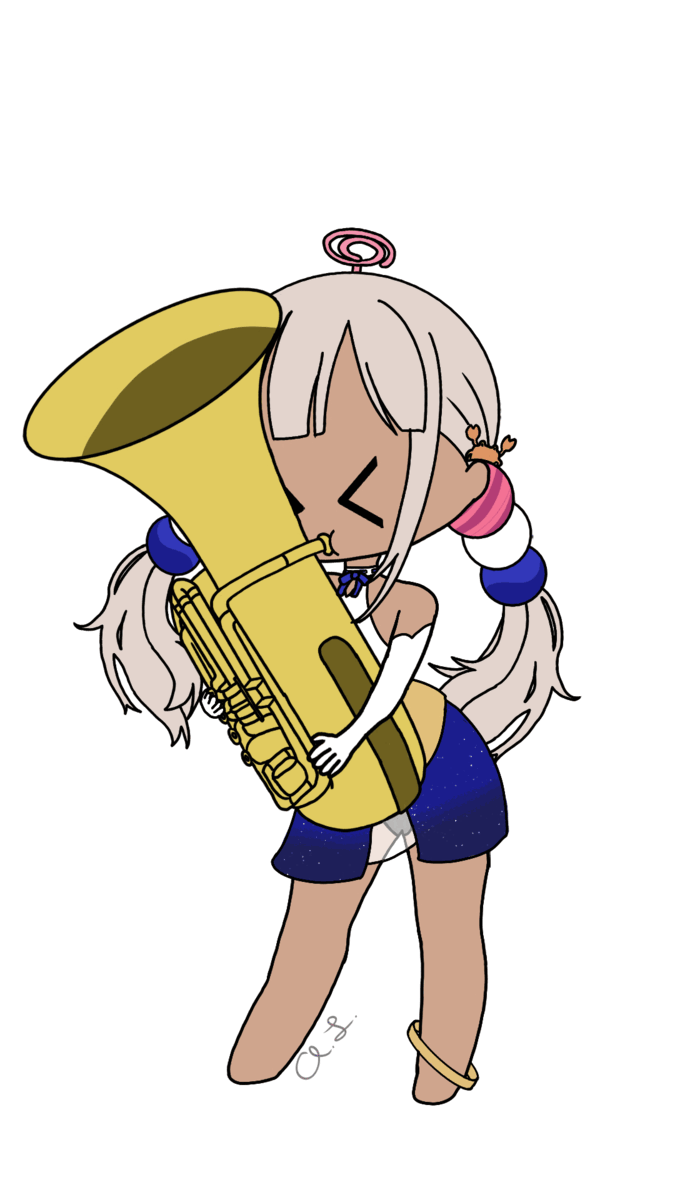 Sana Blasting on the Tuba r/Hololive