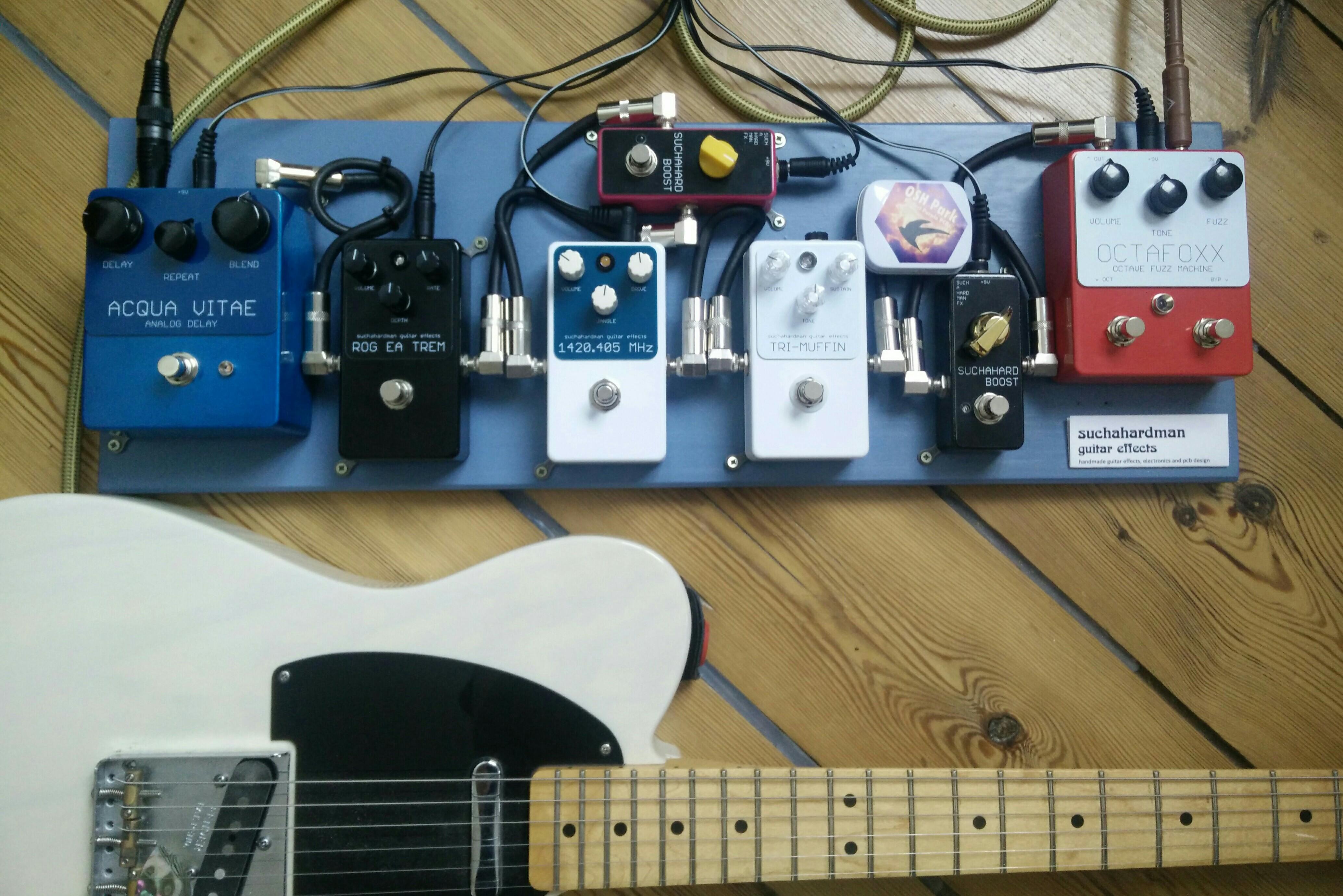 Diy Guitar Pedal Board Kit / DIY Guitar Pedal Kit That