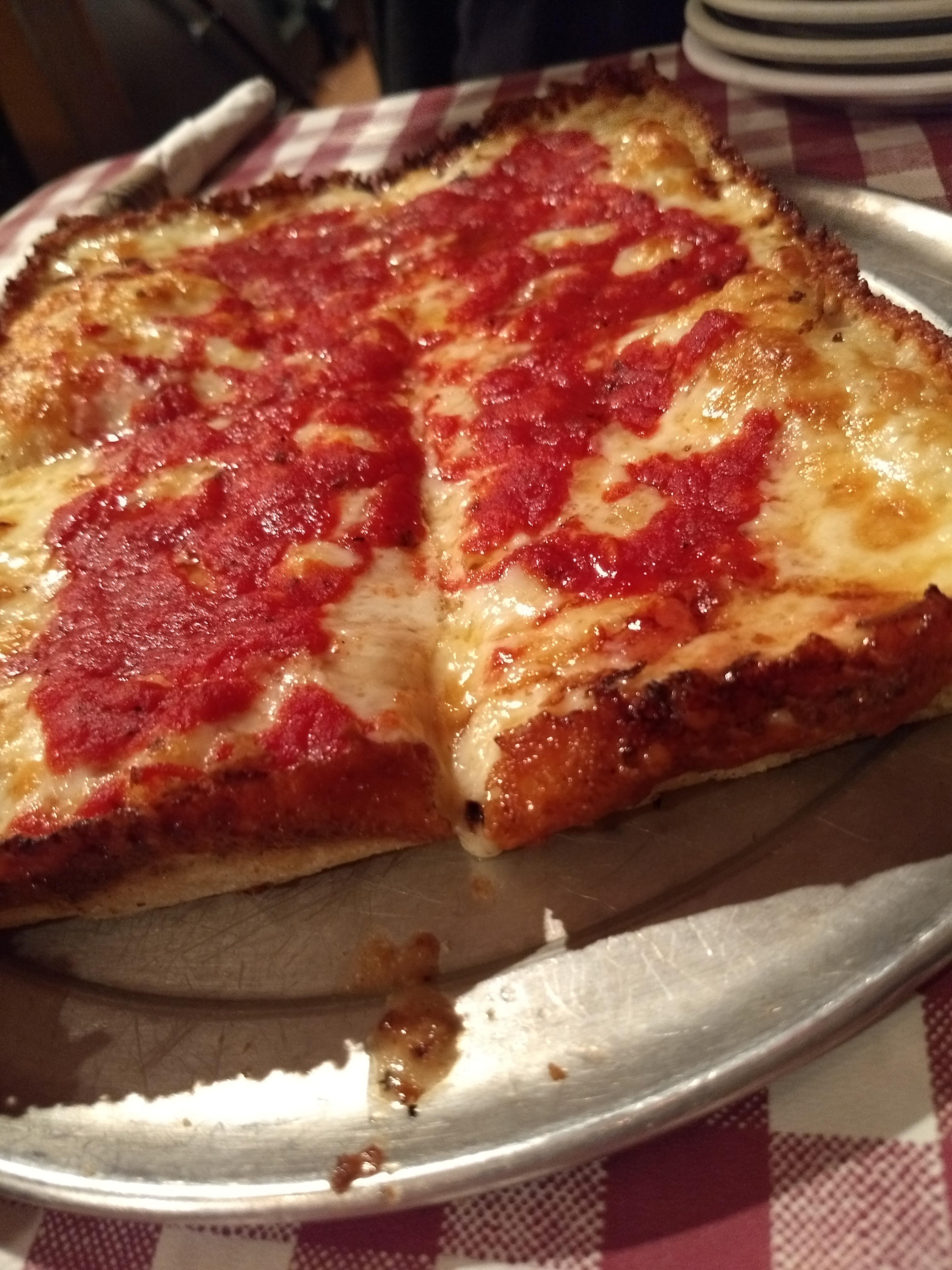 Visited Detroit and stopped by Buddy's Pizza!! r/Pizza