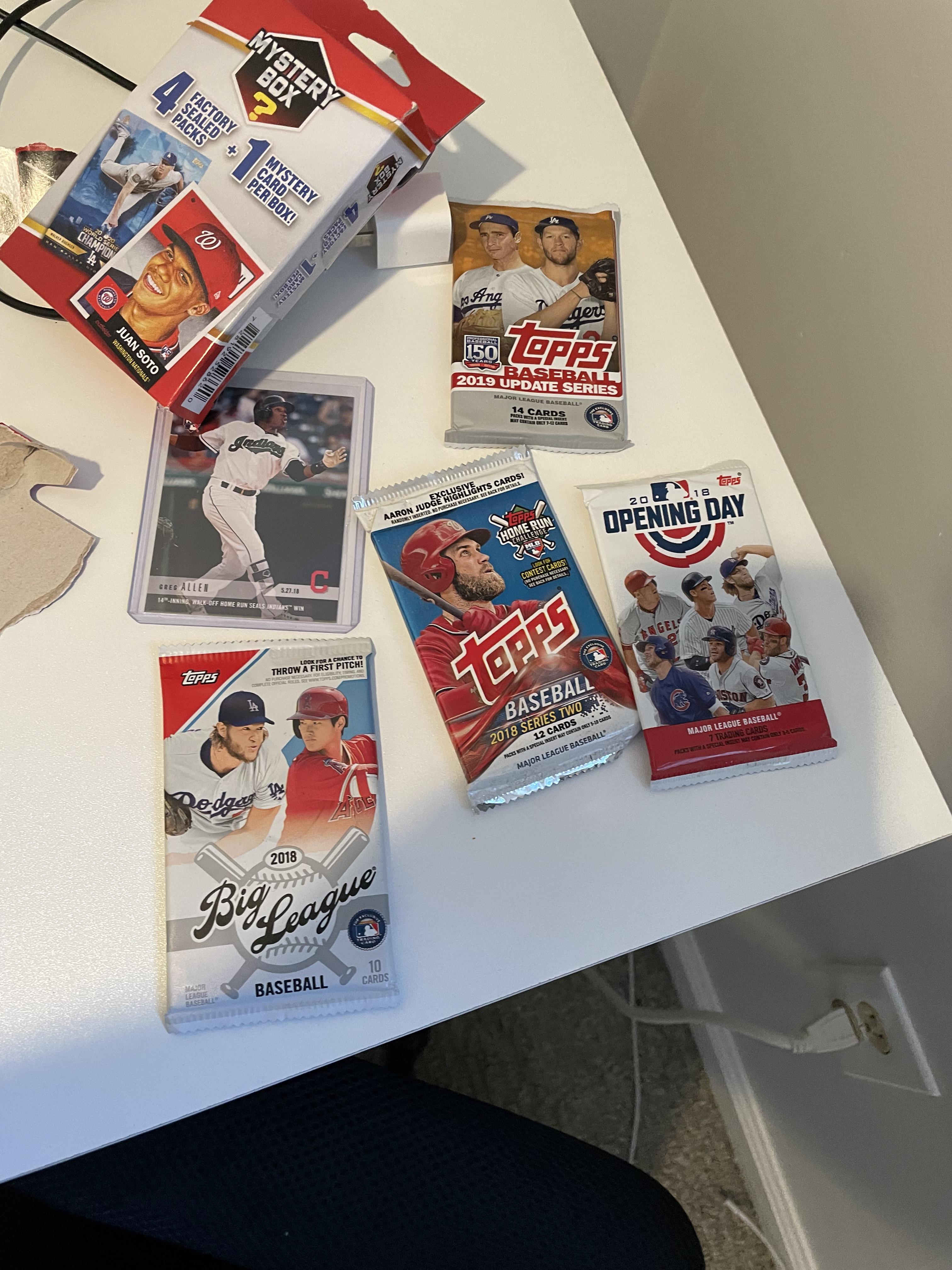 Walgreens Mystery Box surprises r/baseballcards