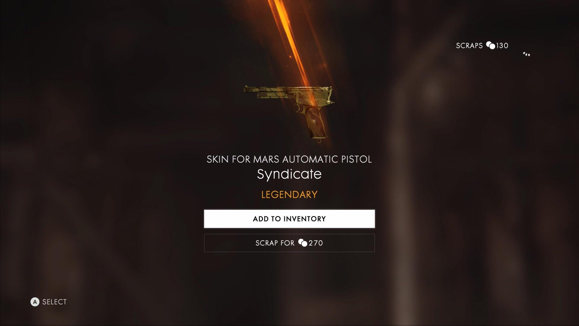 Possible AC reference? In AC syndicate they had the mars pistol r