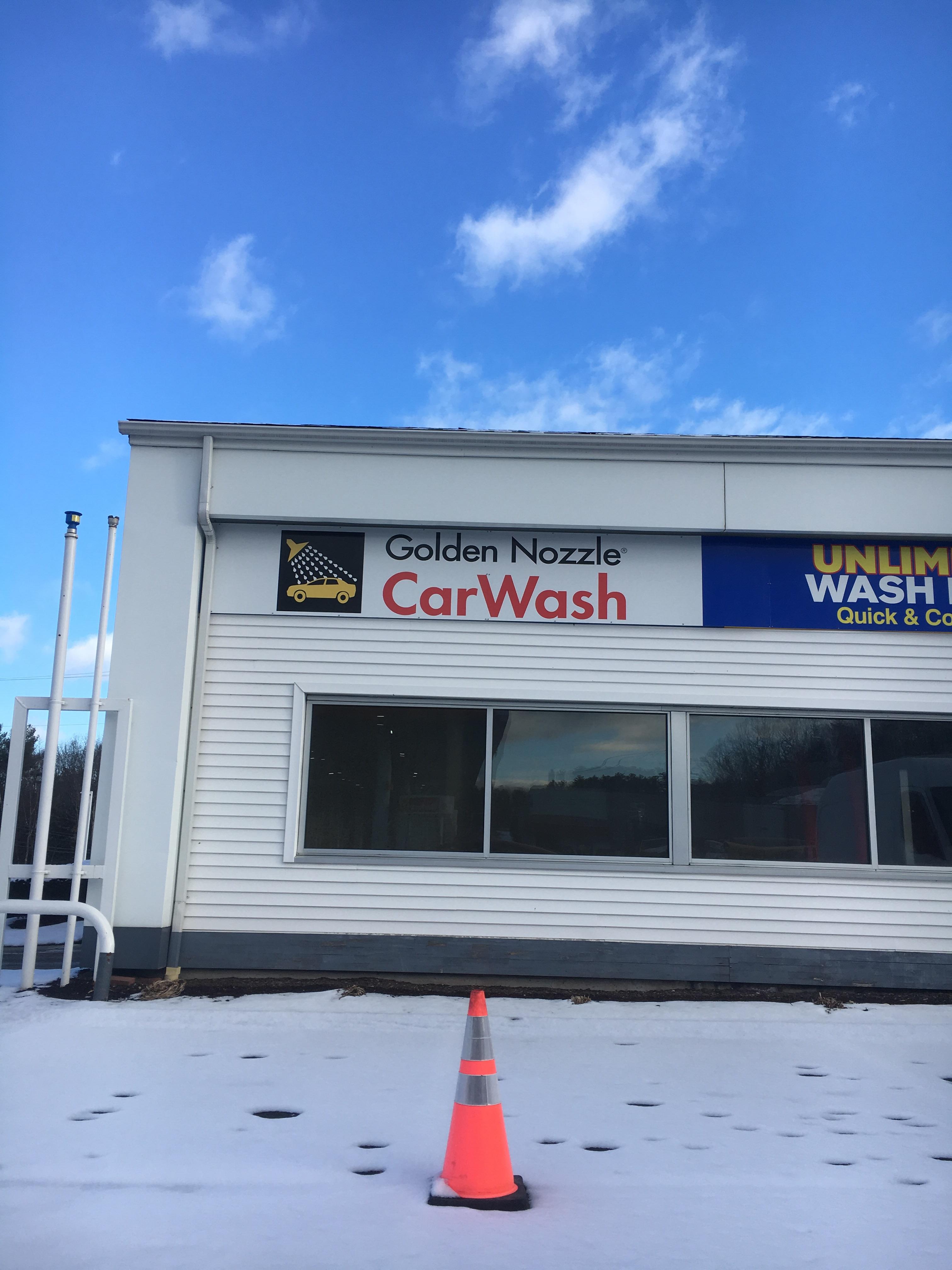 Horribly named car wash in my town. funny