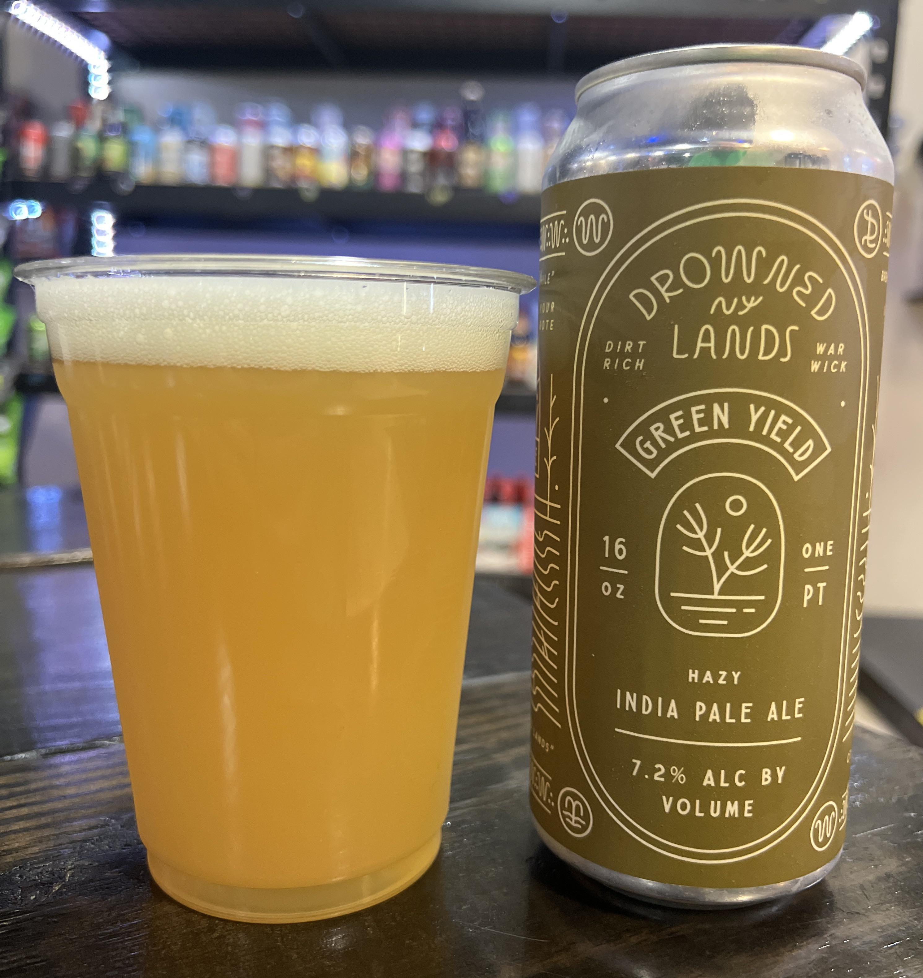 The Drowned Lands Brewery (Warwick NY) Green Yield Hazy IPP r/beerporn