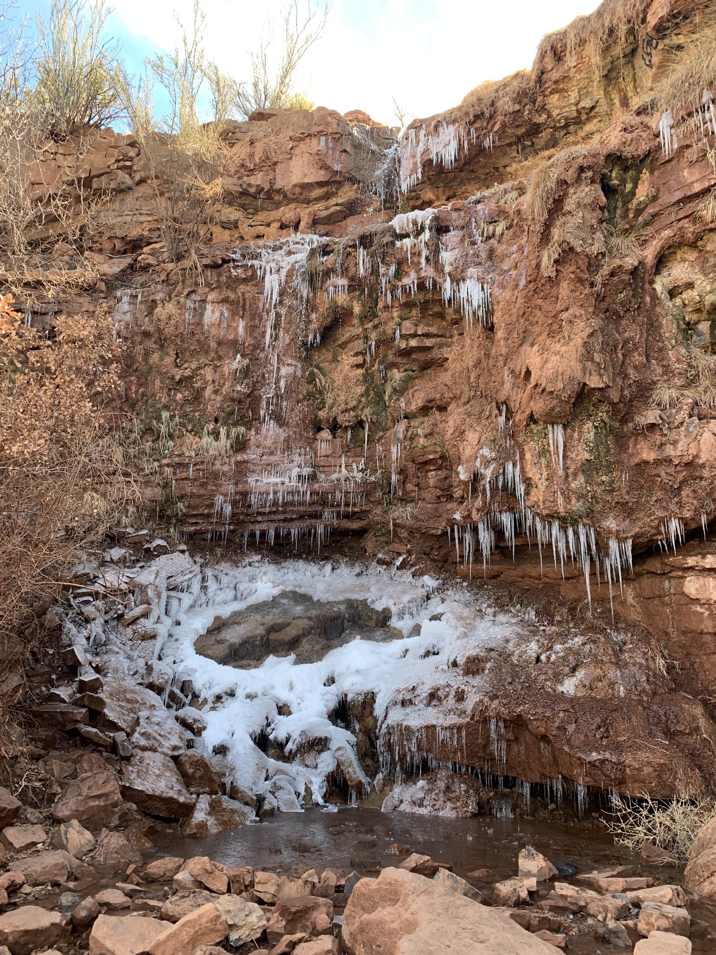Bridal Veil Falls in Lincoln National Forest, New Mexico r/hiking