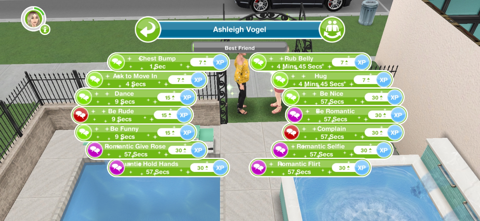 Chest Bump r/simsfreeplay
