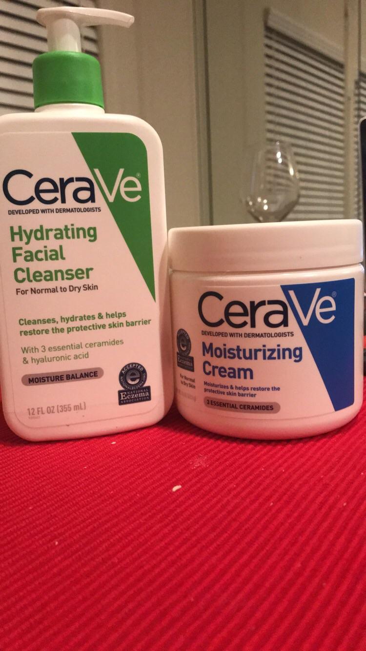 [Shelfie] Restocked my CeraVe Hydrating Facial Cleanser, and trying out
