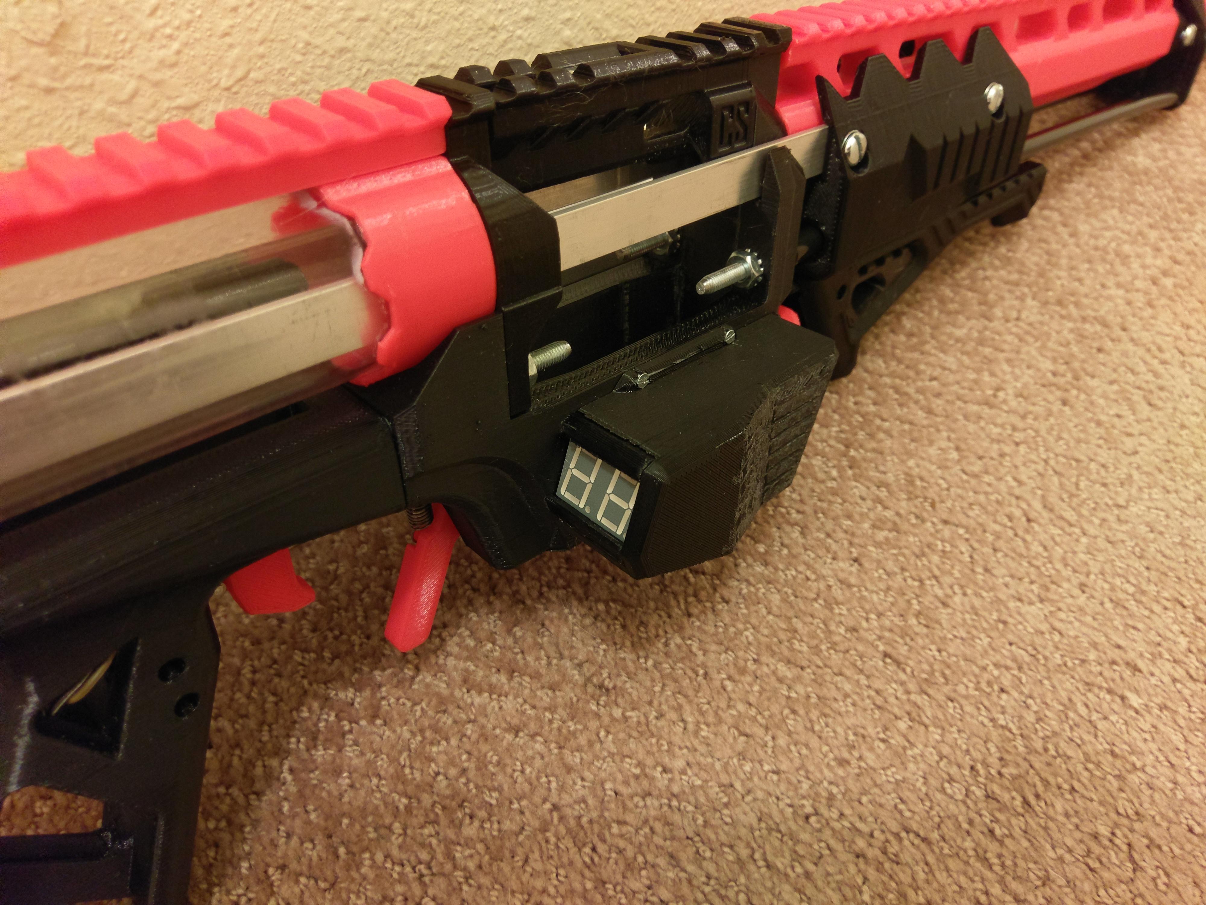 Countiburn ammo counter Caliburn integration r/Nerf