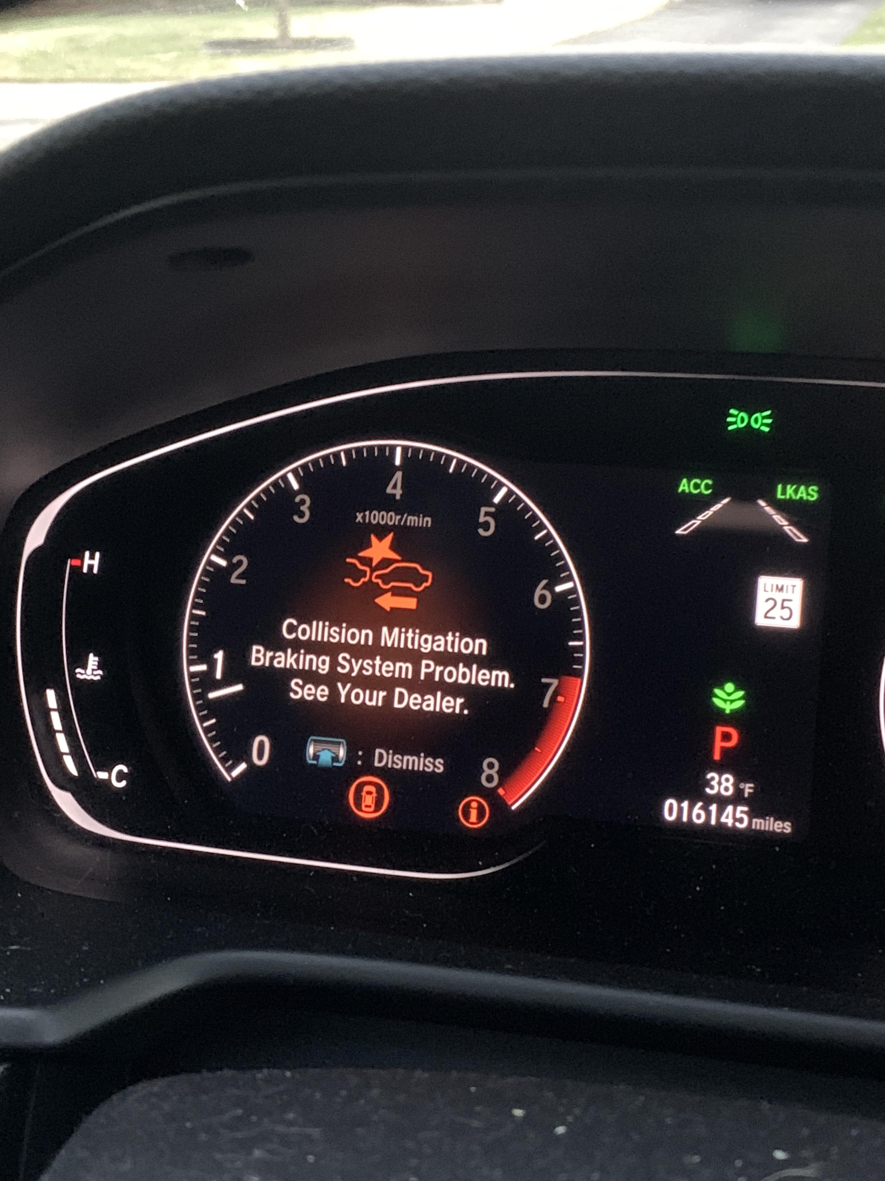 Adaptive Cruise Issue happens when brakes engage while cruising. Has