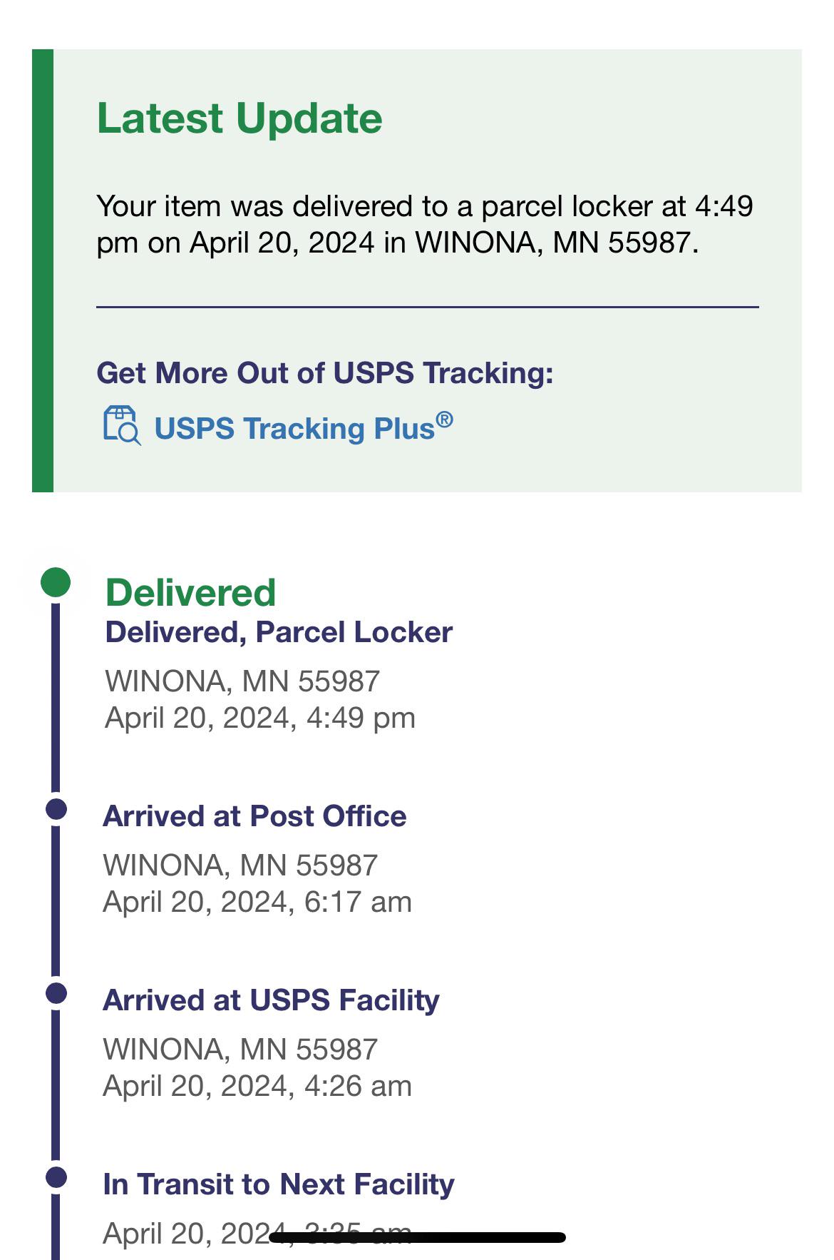Package delivered incorrectly??
