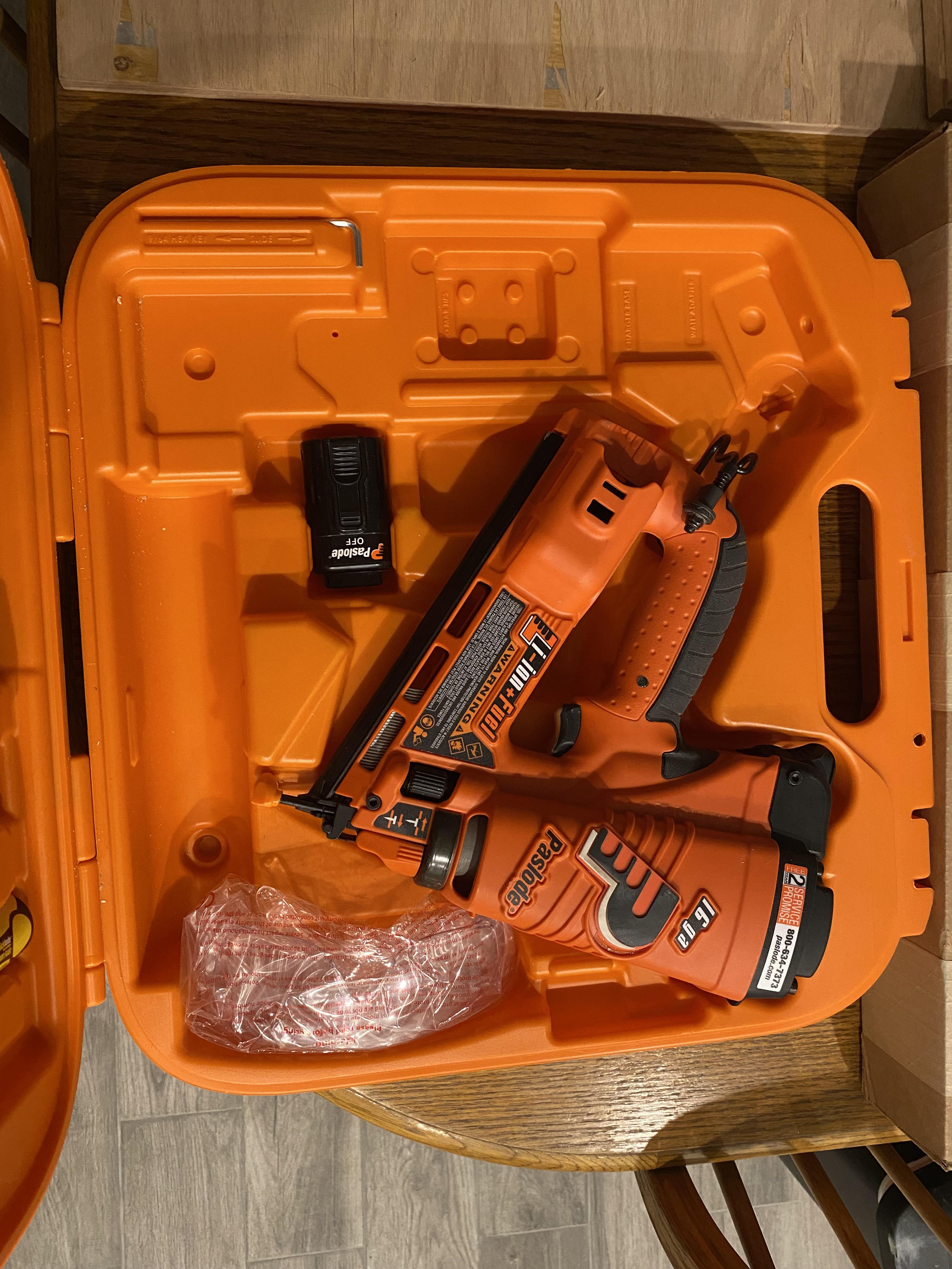 Does anyone own any of these Paslode nailers? I have paslode Brad