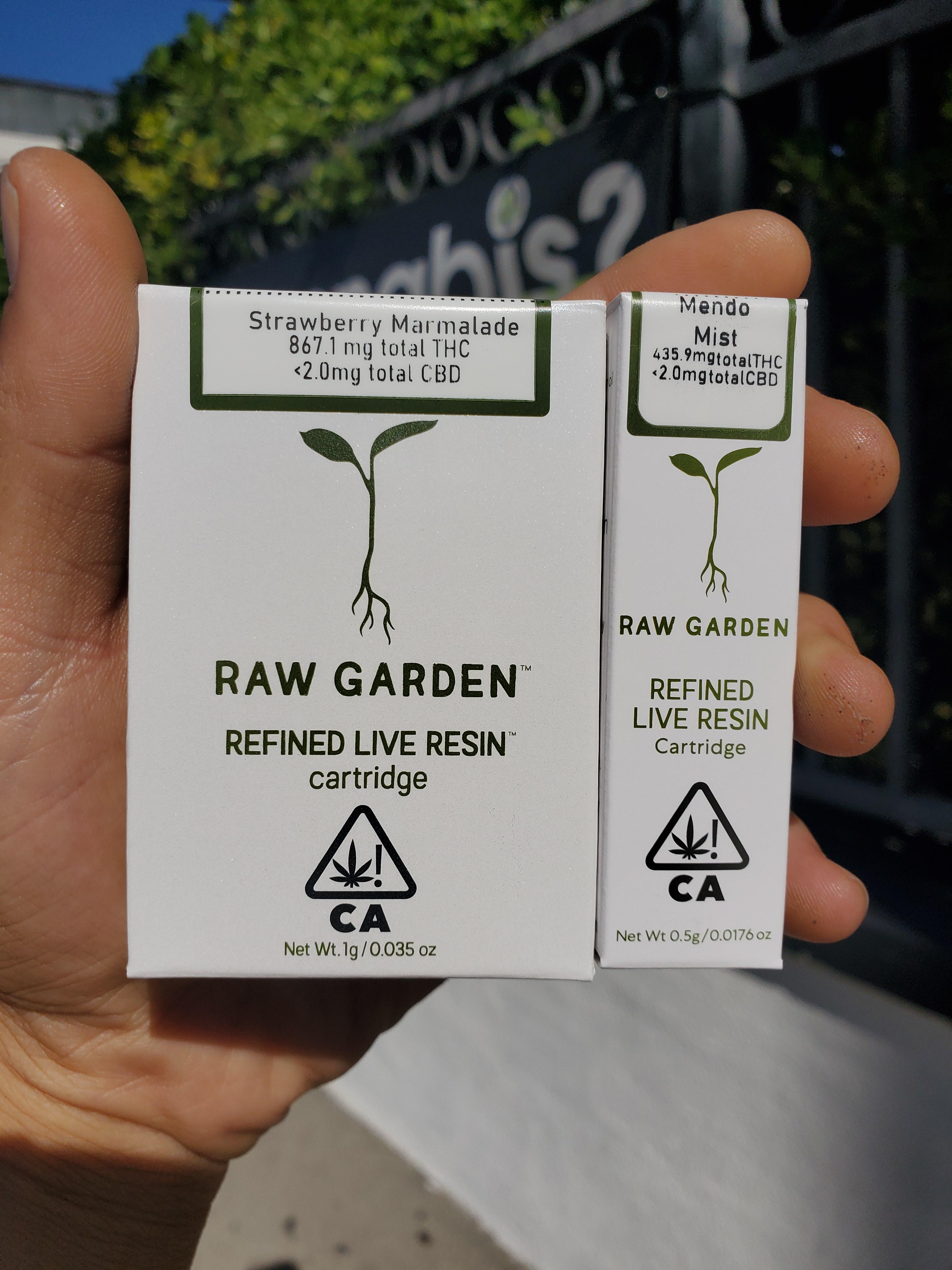 Raw Garden reup! oilpen
