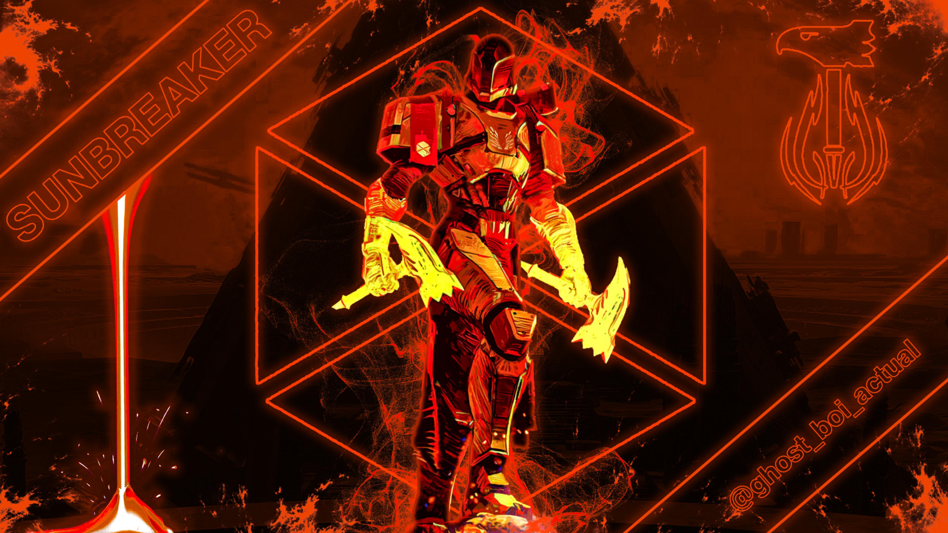 My Updated edit on the Hammer of Sol Titan r/destiny2