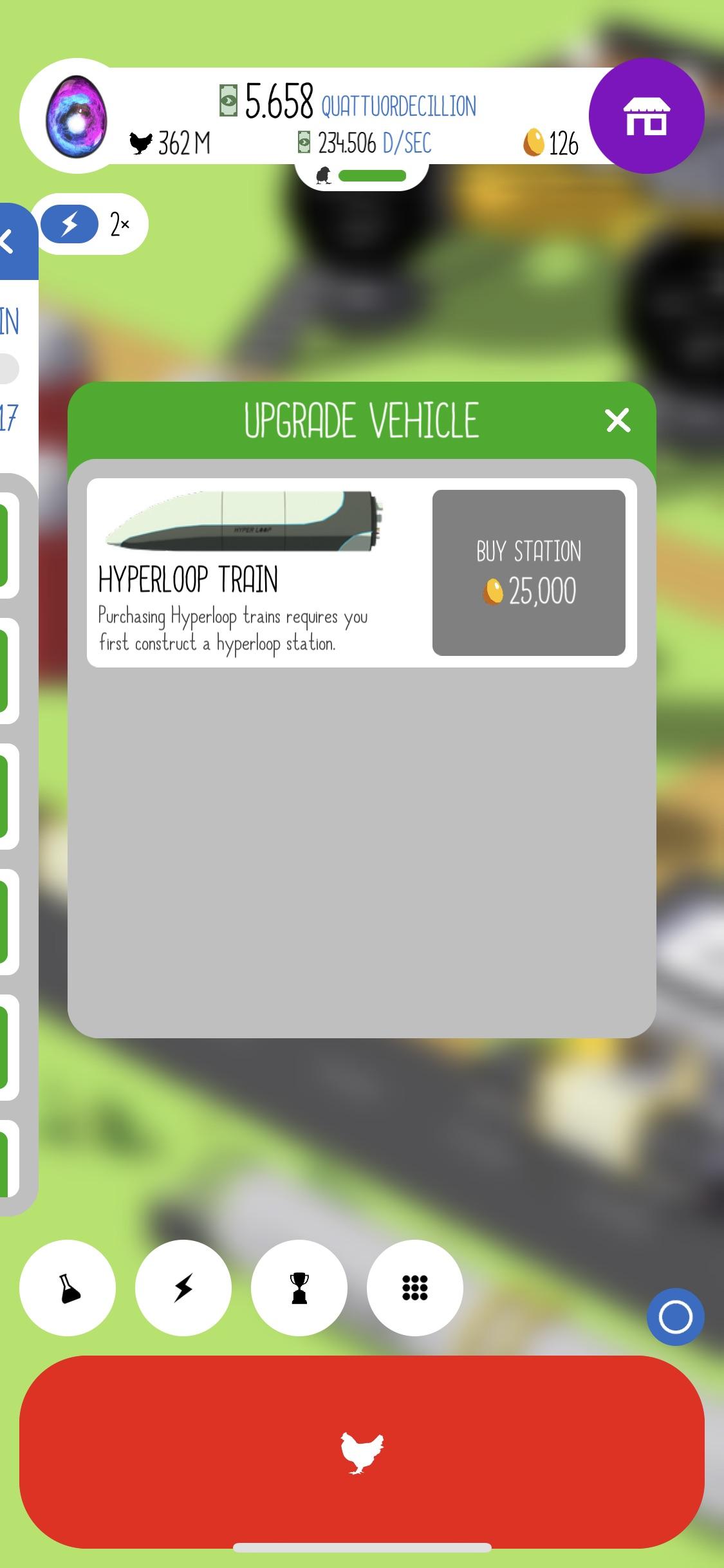 Can’t purchase Hyperloop train without Hyperloop station. But how do I