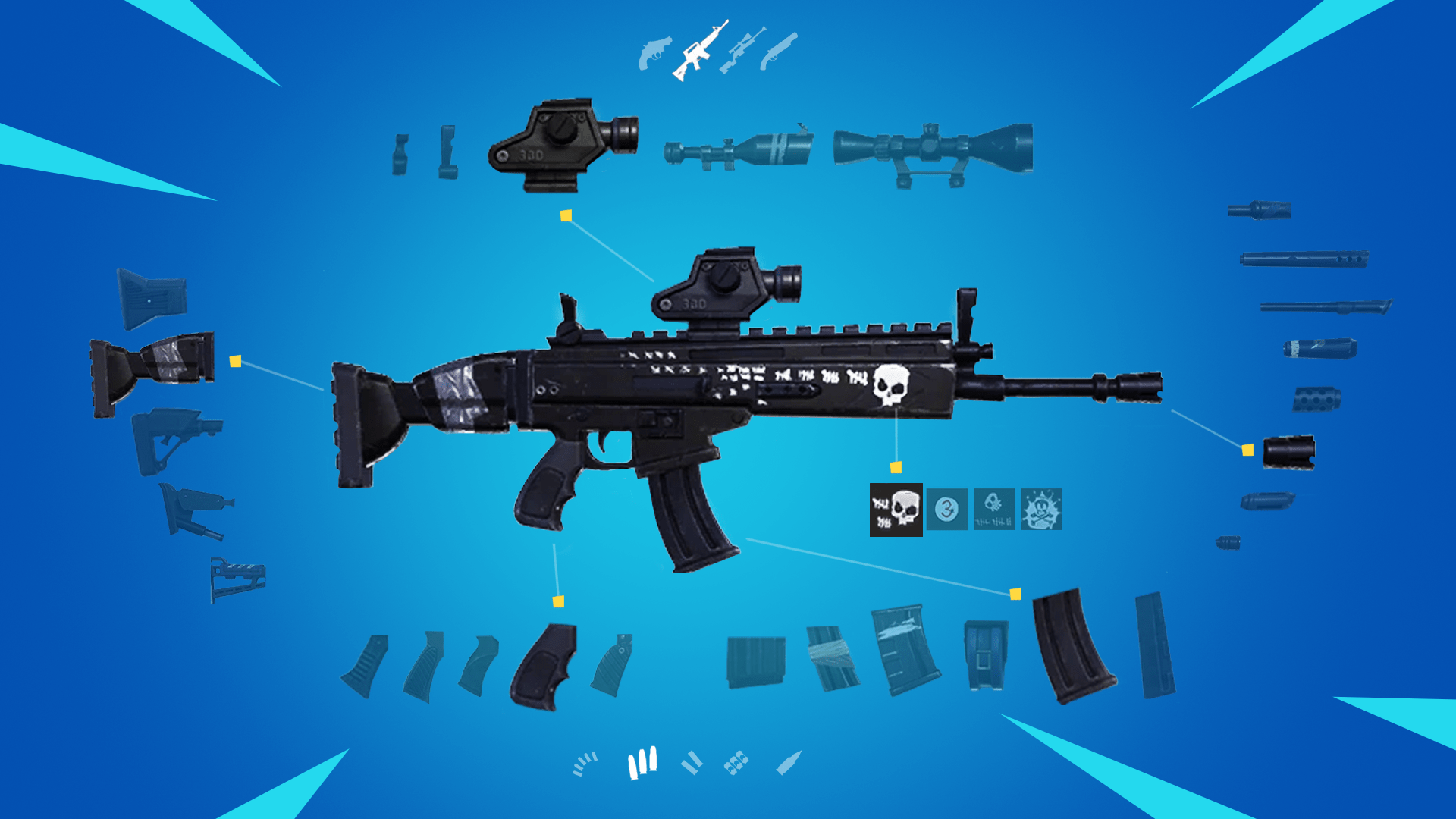 It would be cool if in the Fortnite, during some event we would get the