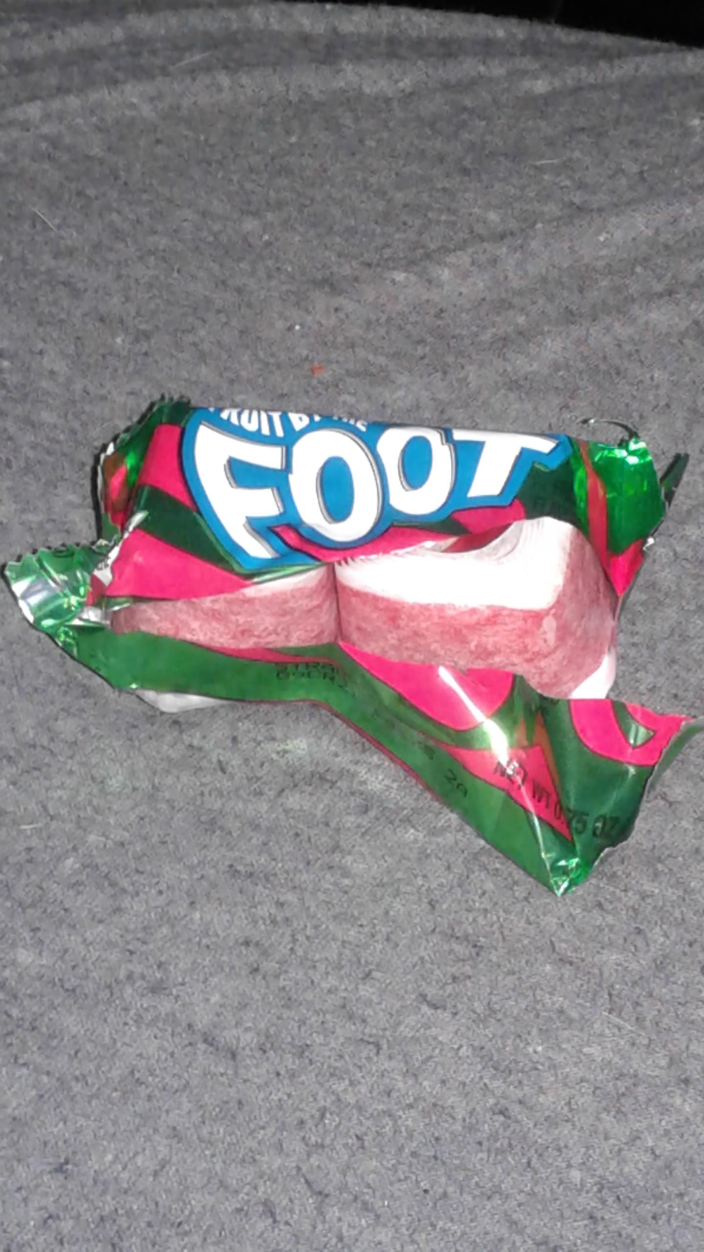 Two rolls of fruit by the foot in one package. r/mildlyinteresting