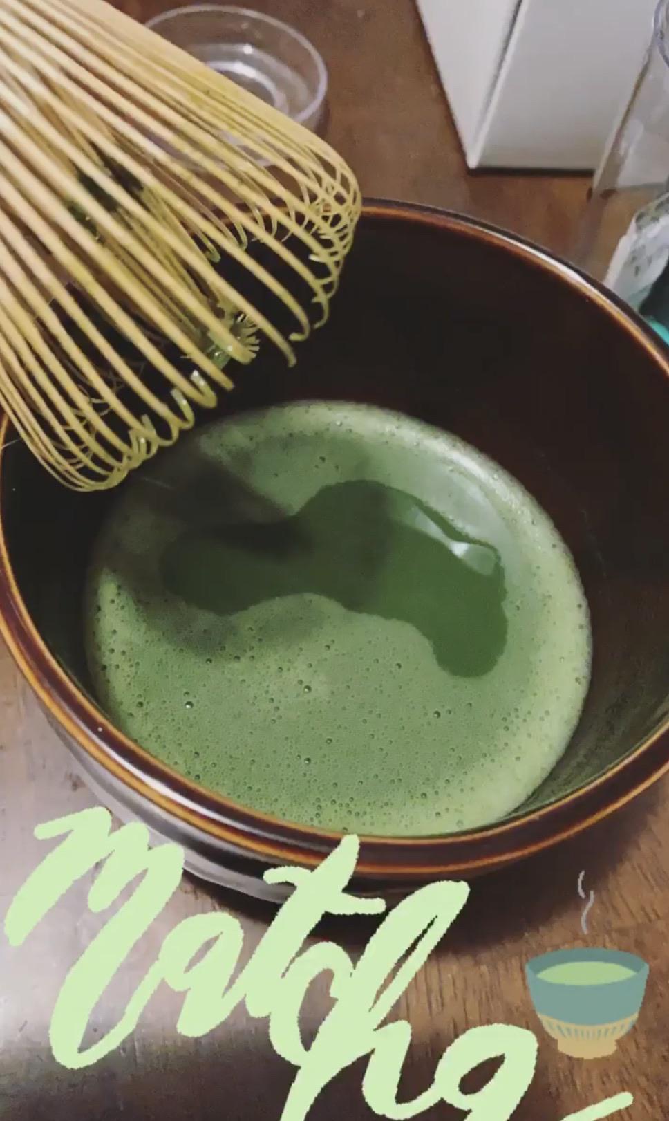 I’ve always been obsessed with matcha. This is my first time making