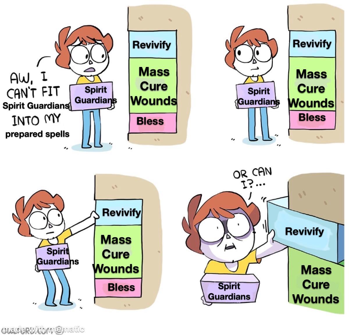 It’s cool, I have Spare the Dying r/dndmemes