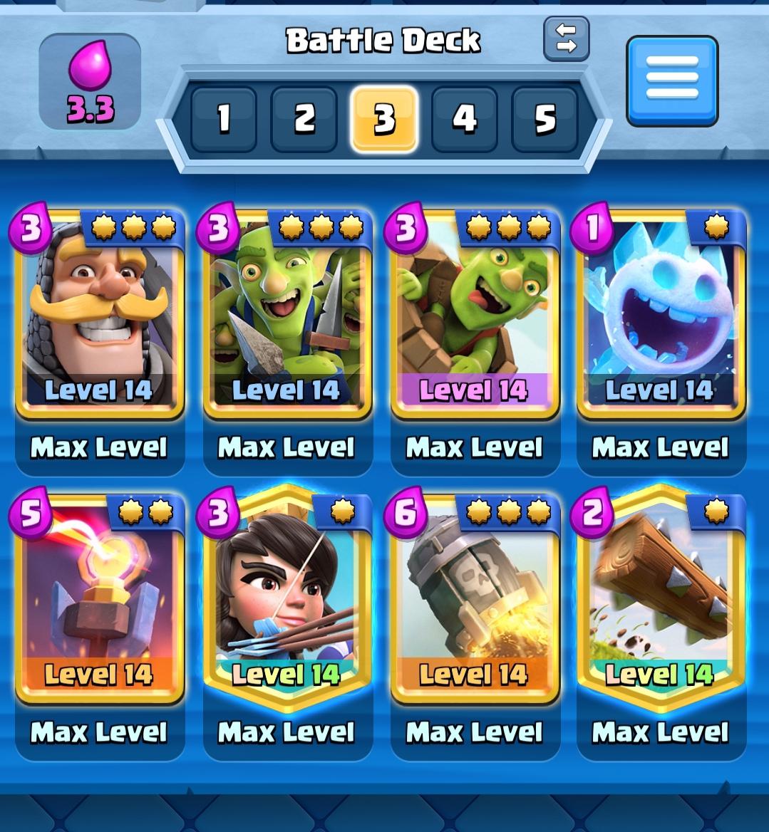 I see lots of people complaining about Mega Knight, Lumber loon, and