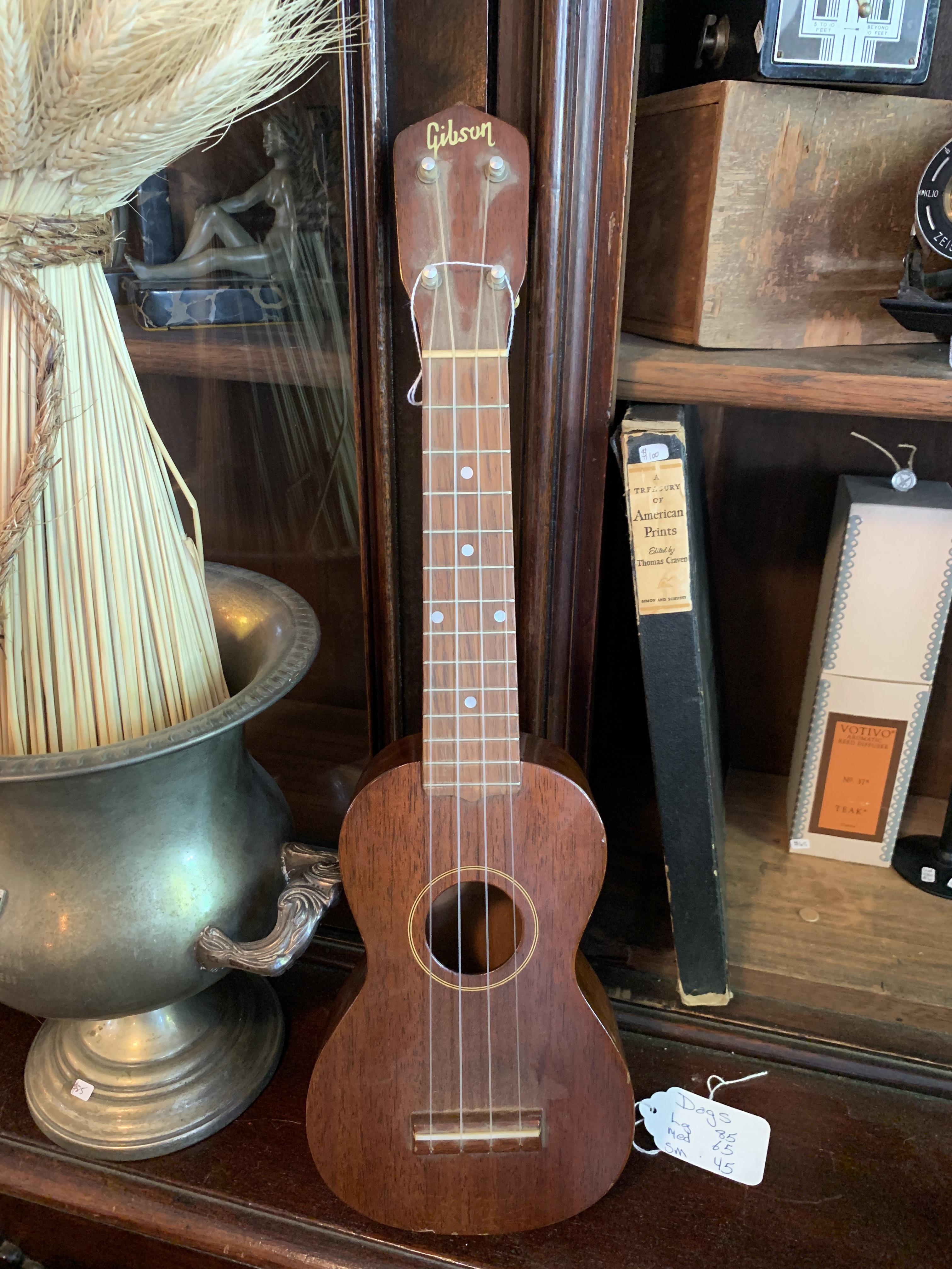 I found this Gibson Ukulele at an antique store over the weekend. Can