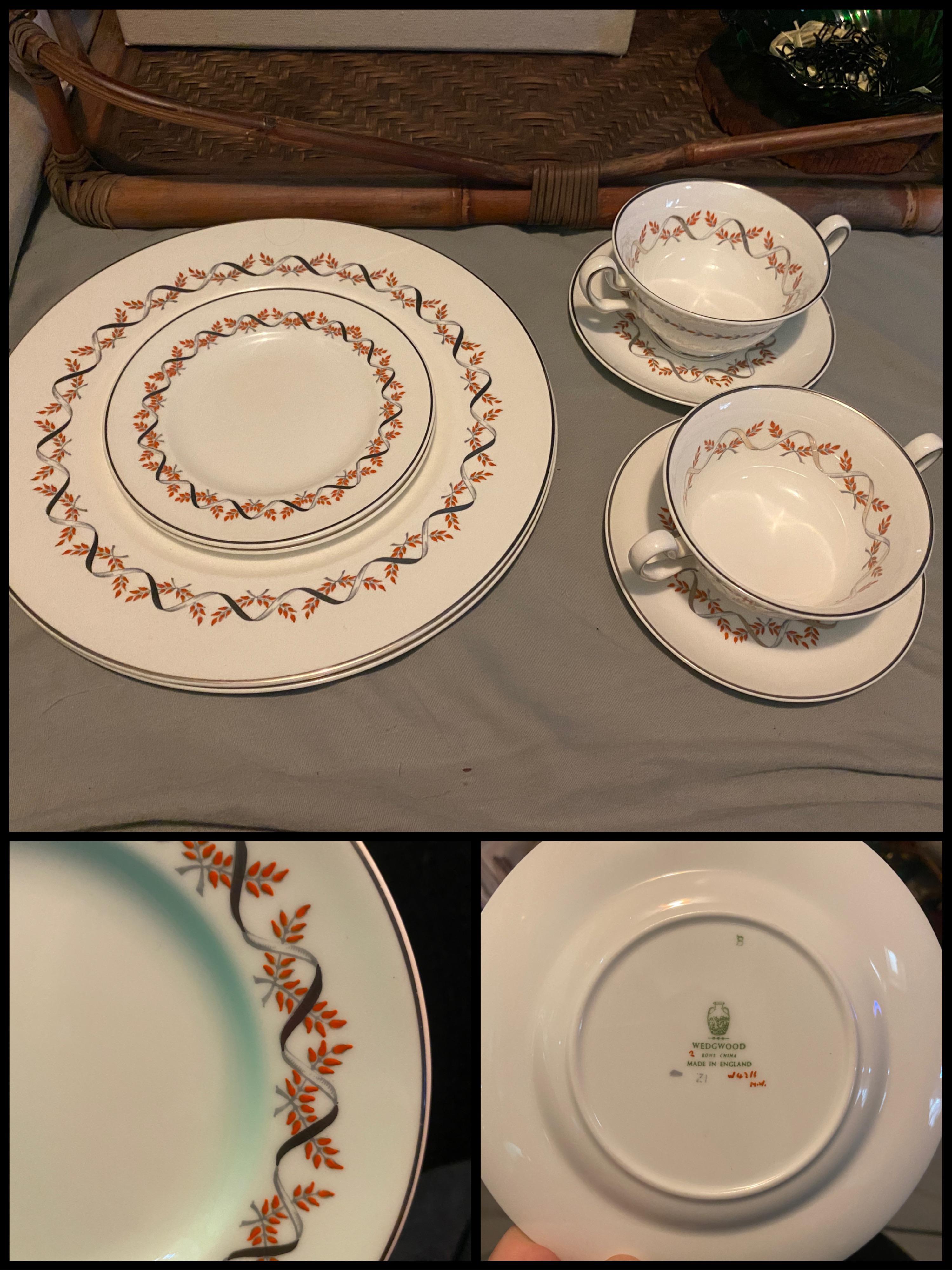 8 pieces of Wedgwood (still researching the pattern) for 16 USD total