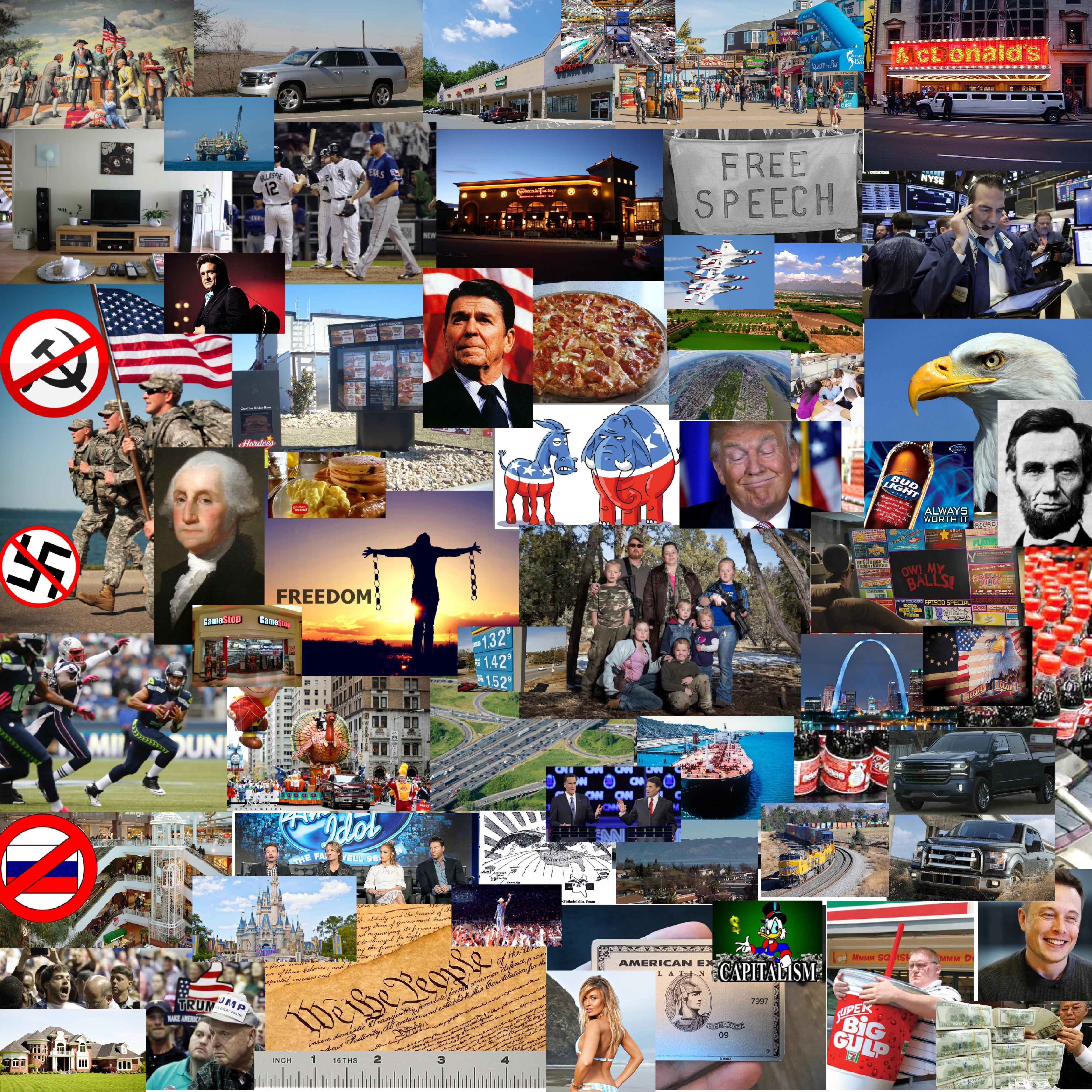 United States of America starter pack r/starterpacks