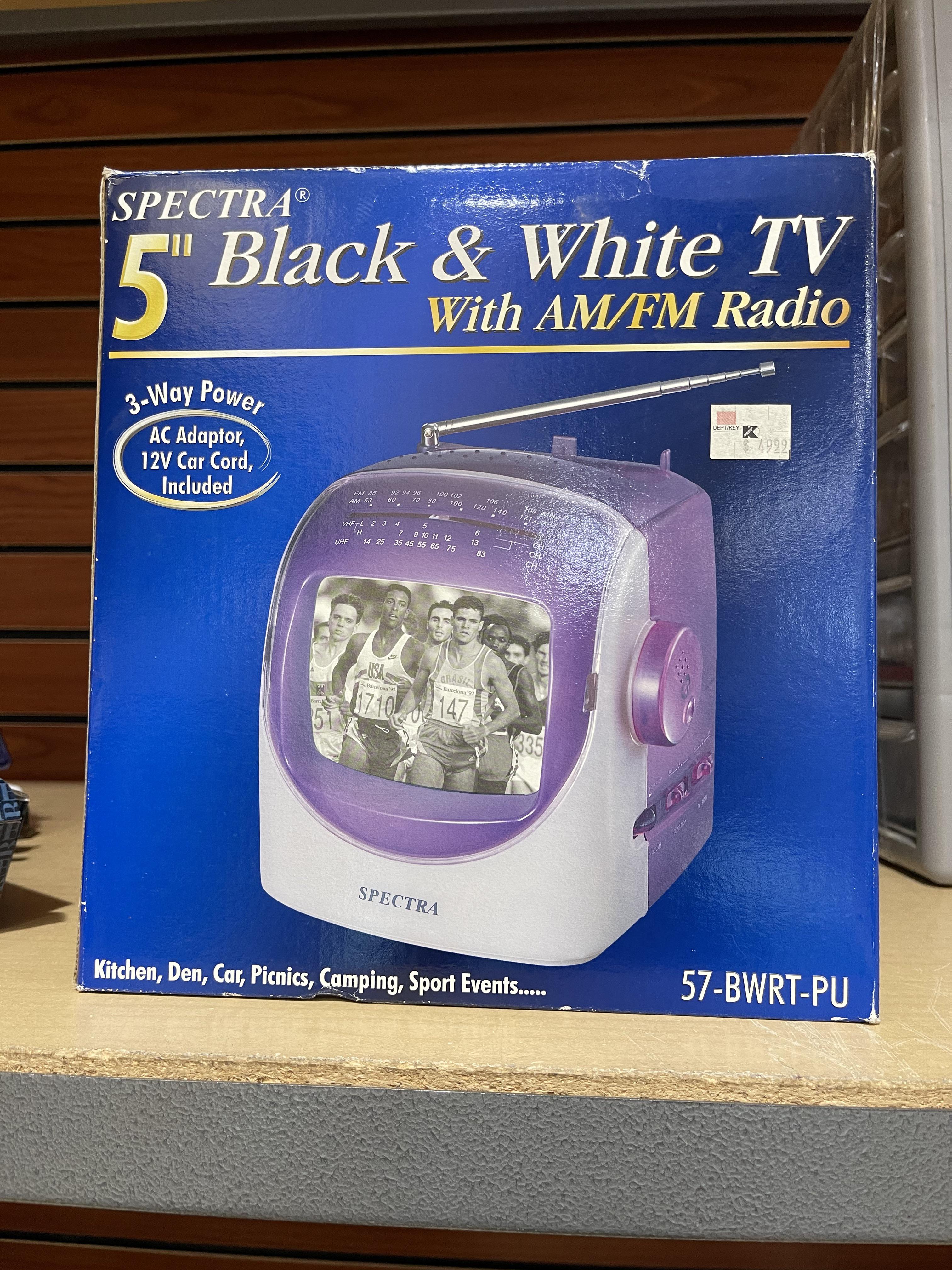 Found this old Black and White TV at goodwill that was originally
