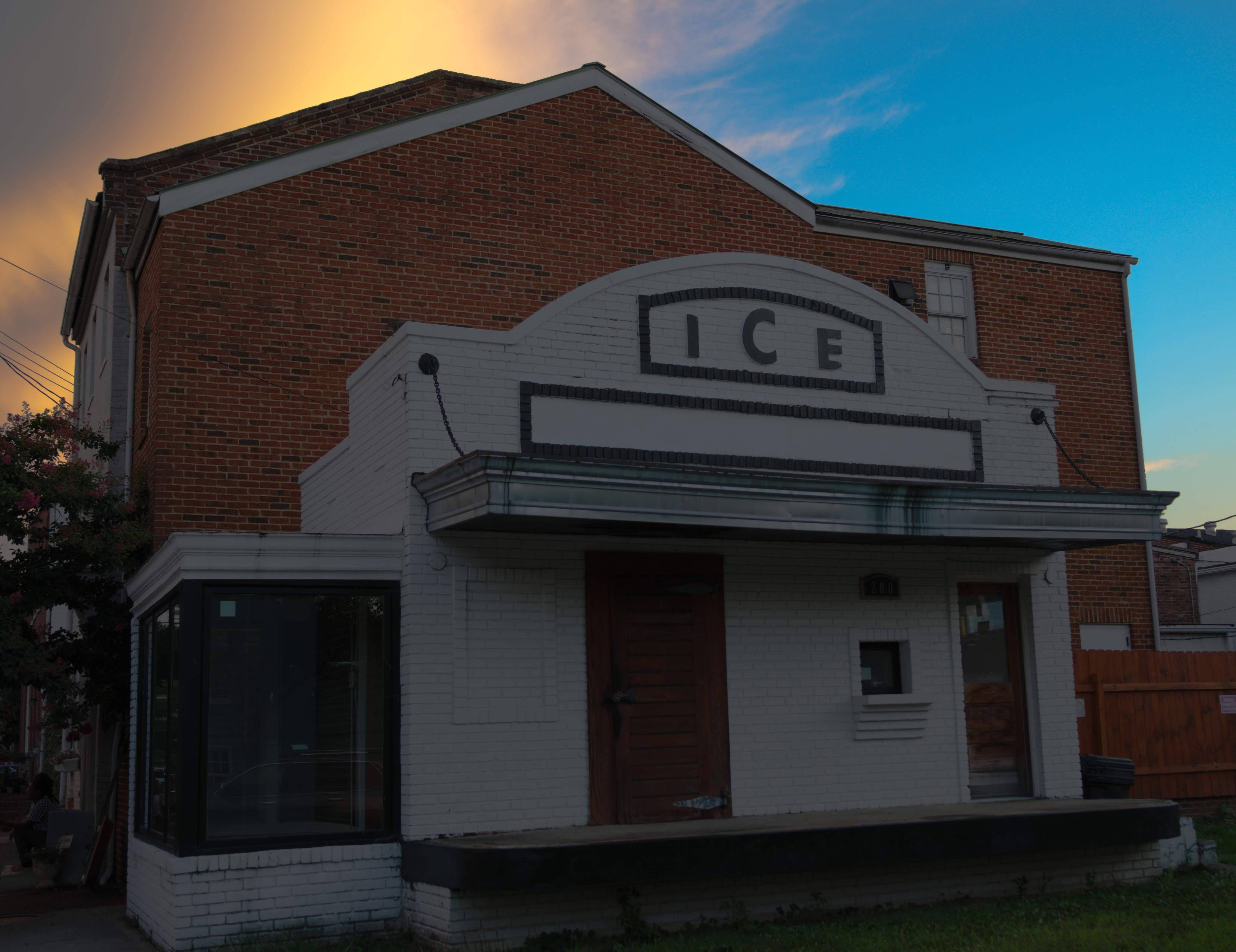 Anyone know the history behind this ice store in Alexandria? Did it