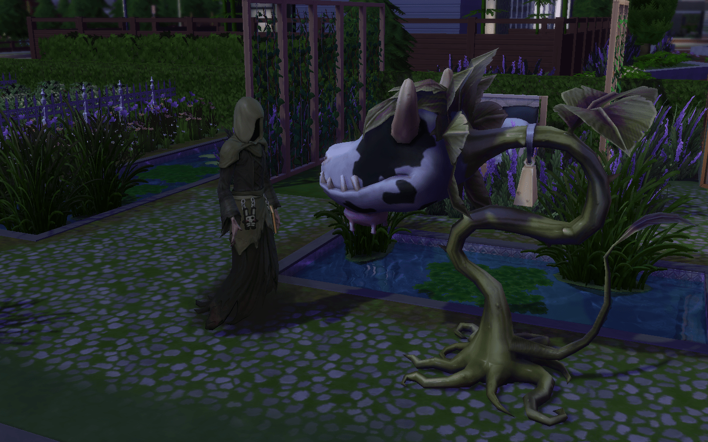 Apparently the Grim Reaper loves Cowplants. Probably because they kill