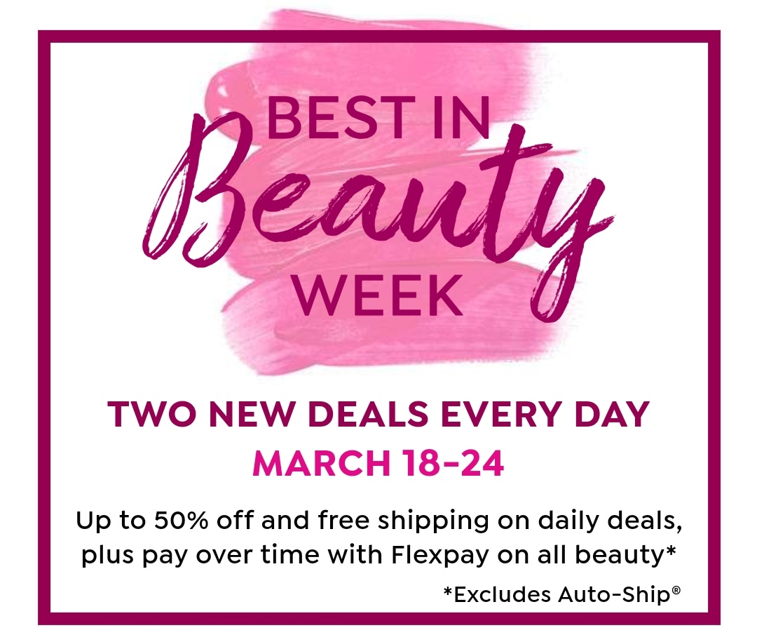 HSN Best in Beauty Week 2 new deals every day 3/183/24 + addt'l 10