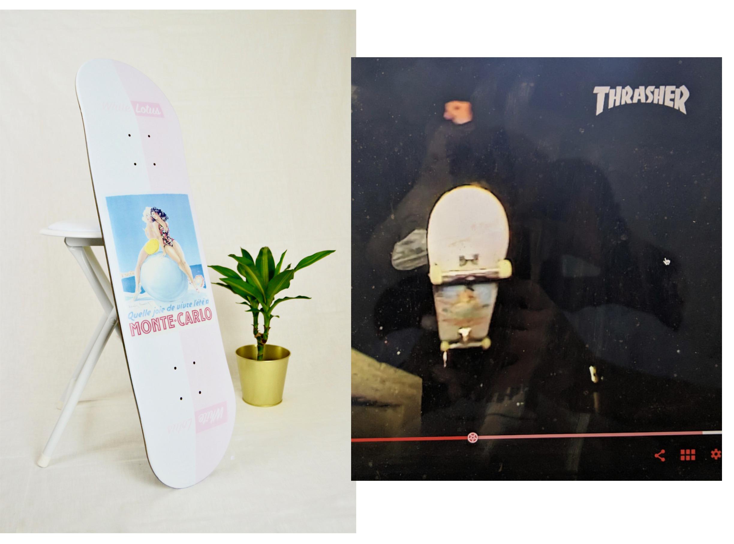 My skateboards made it into a thrasher vid streetwearstartup