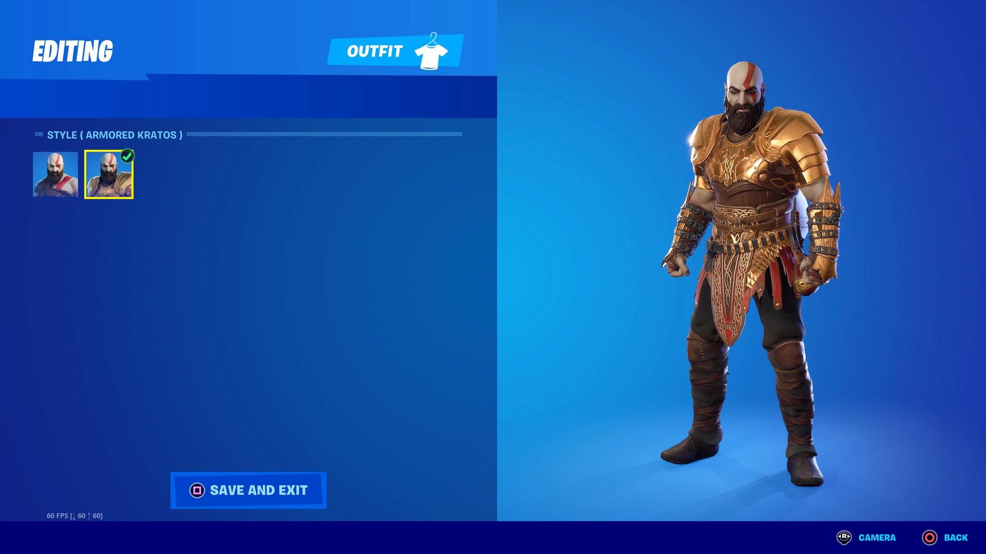 Kratos gets an exclusive ps5 armor style r/FortNiteBR