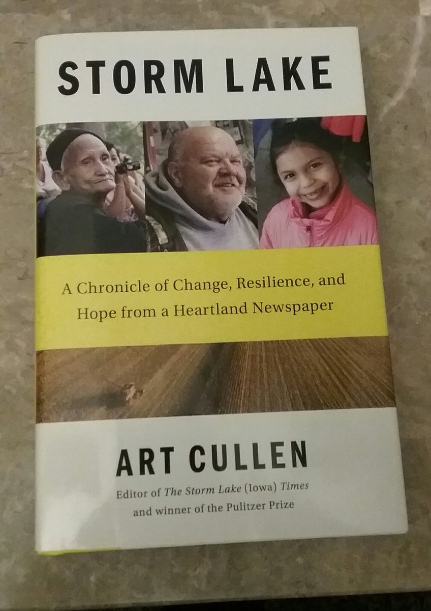 Just read 'Storm Lake' & is probably the most interesting book about