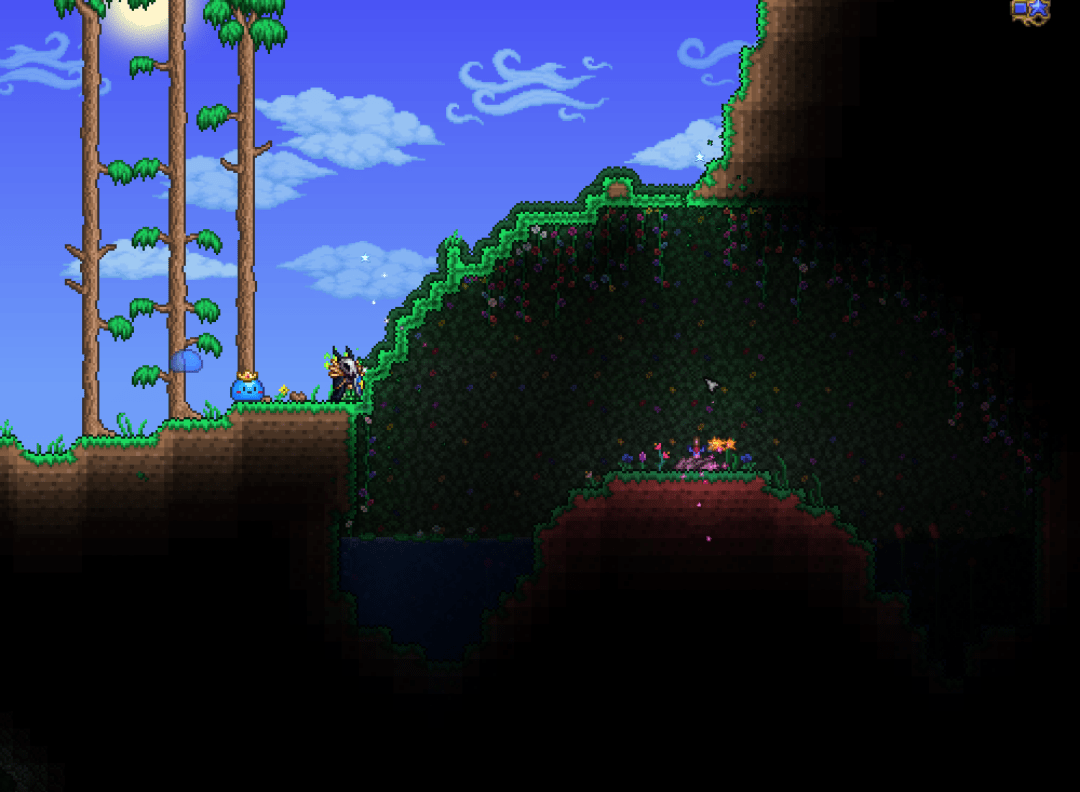 Enchanted Sword Shrine on the surface r/Terraria