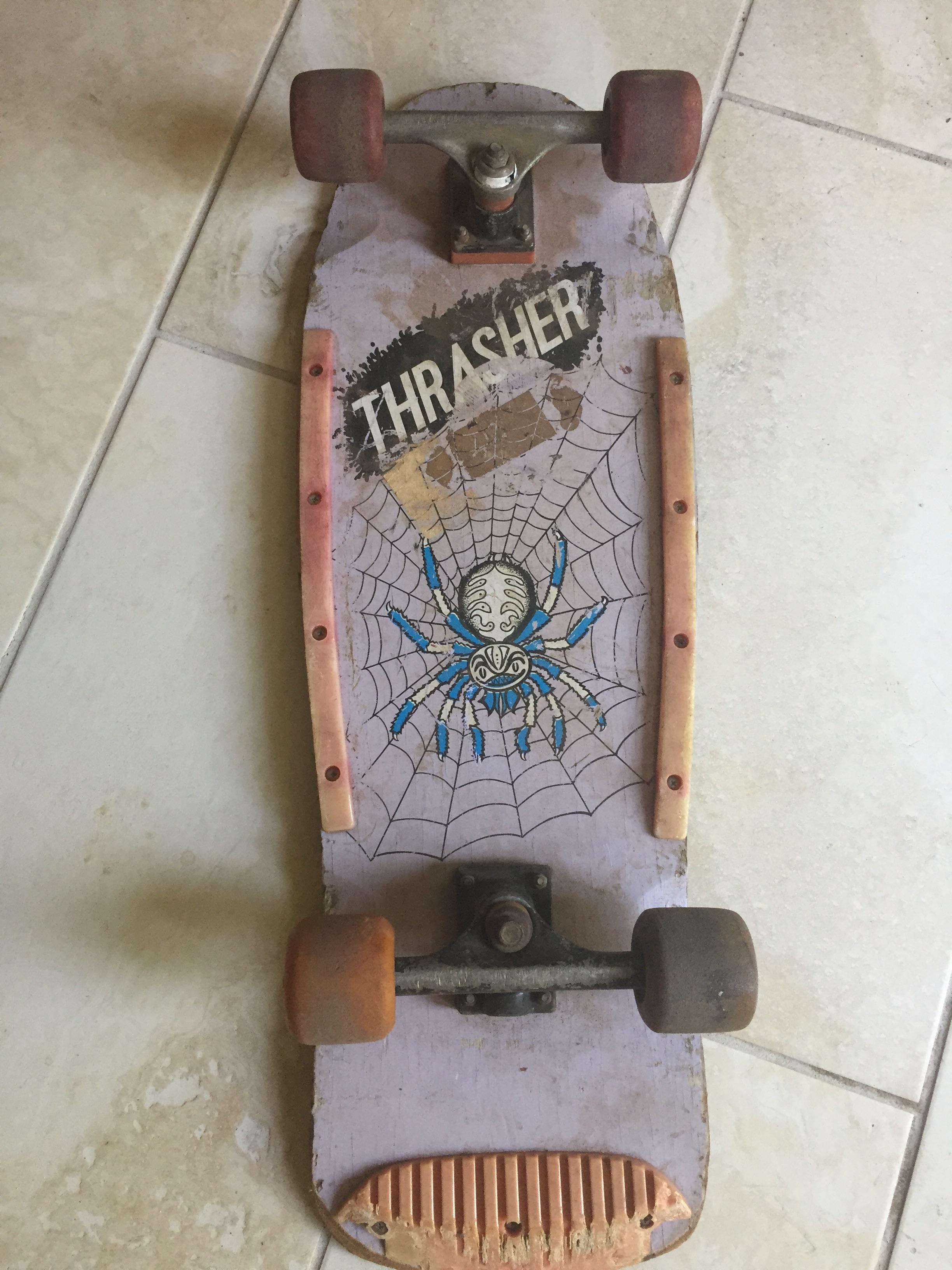 Any idea of what 80s skateboard this is? r/whatisthisthing